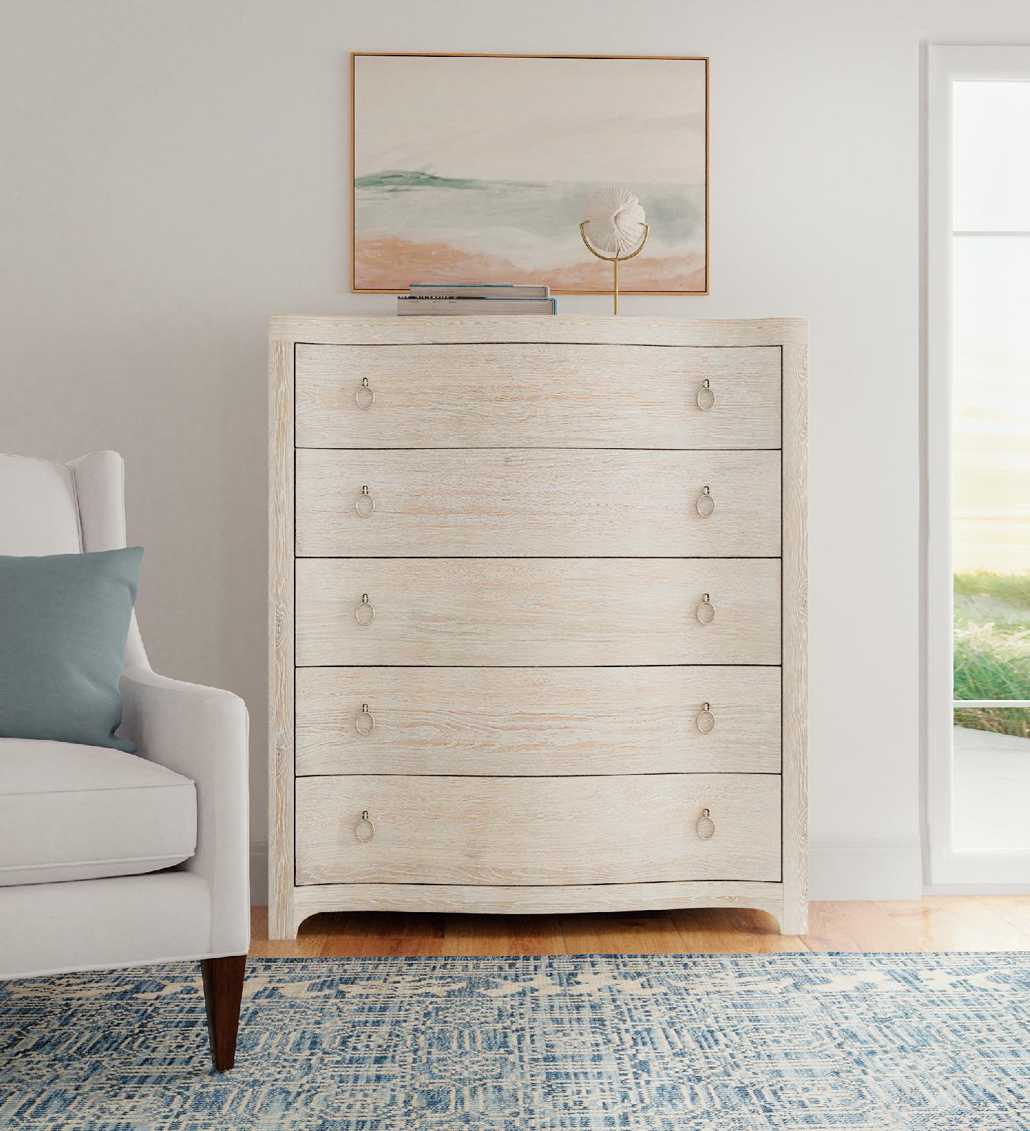 Serenity Monterey Five Drawer Chest - Frankwebs
