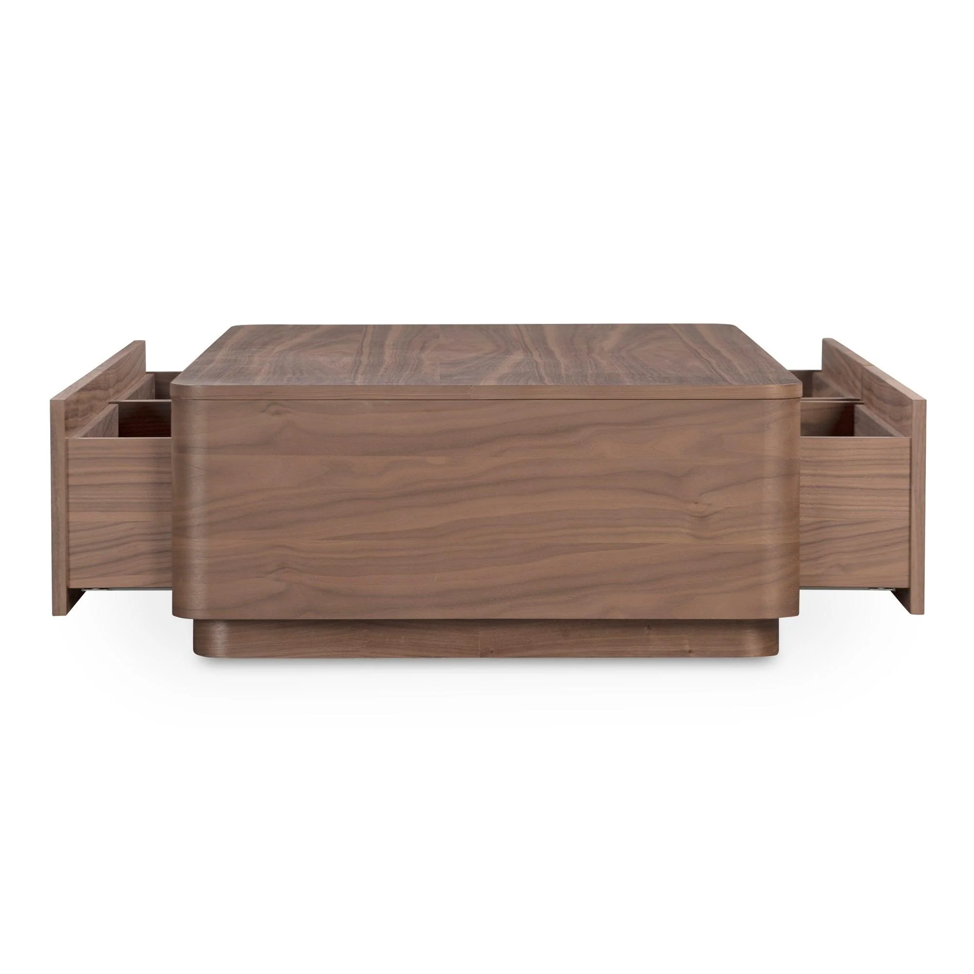 Round Off Coffee Table Walnut - Frankwebs