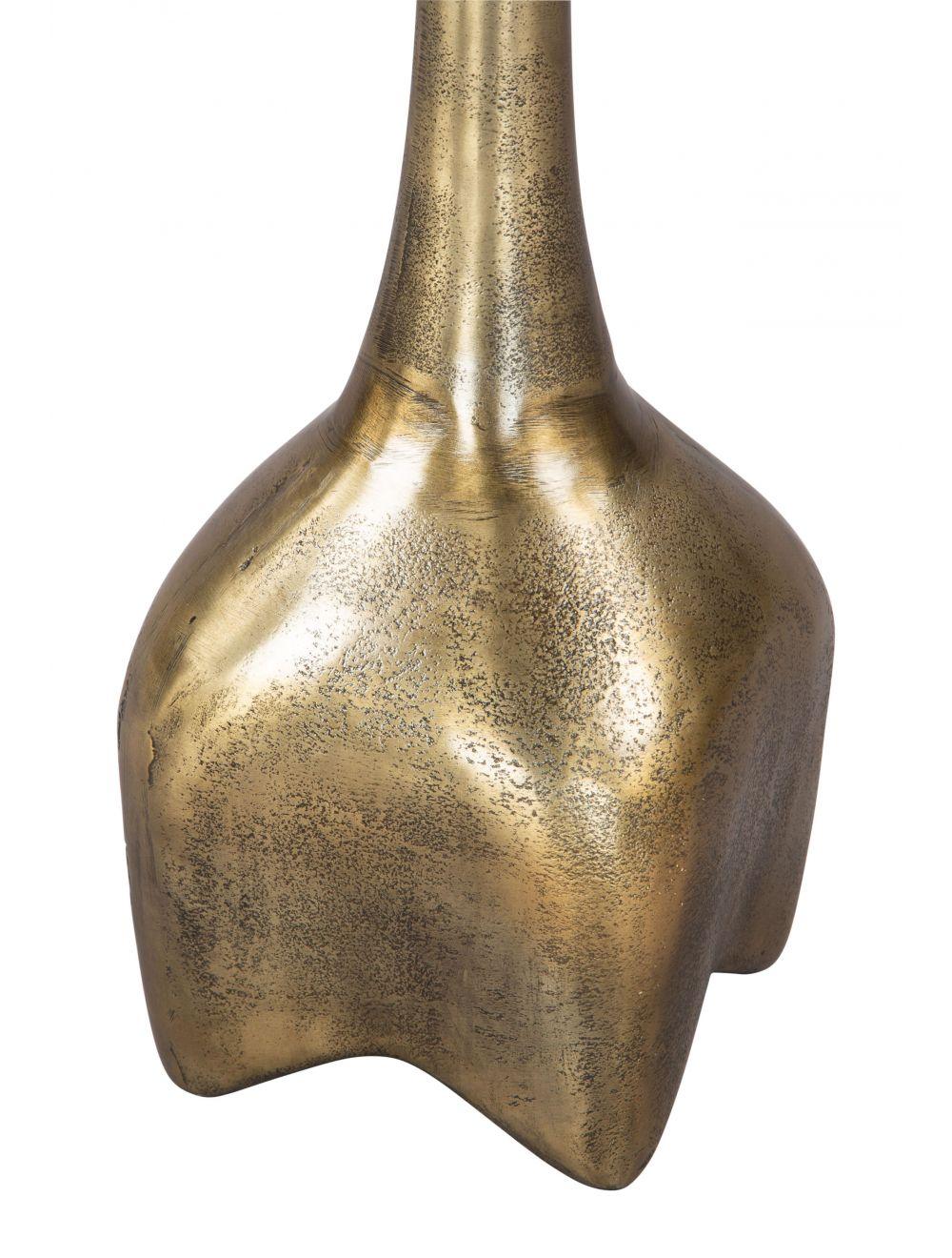 Lexi Side Table Antique Brass - Frankwebs