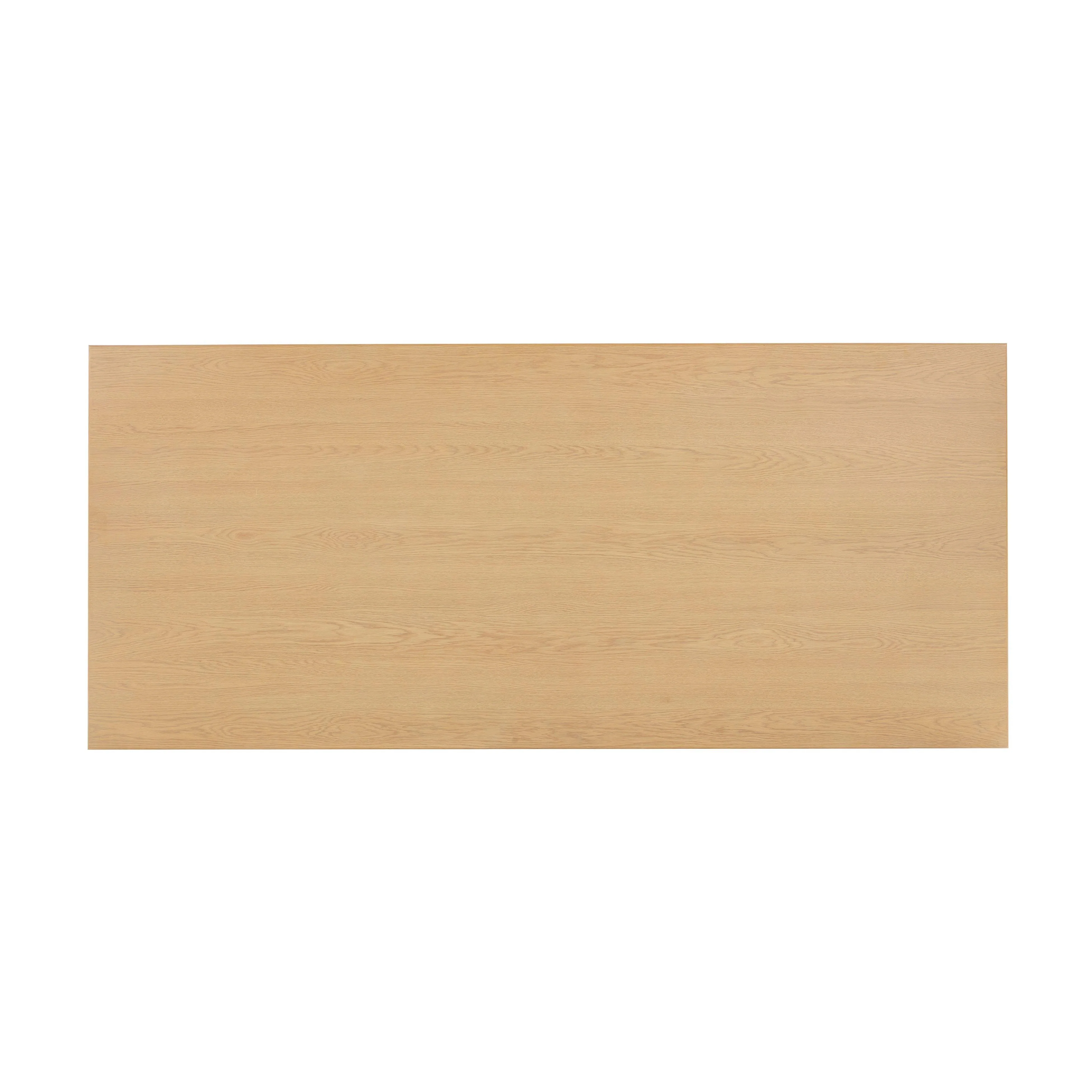 Chelsea Natural Oak Wood Rectangular Dining Table - Frankwebs