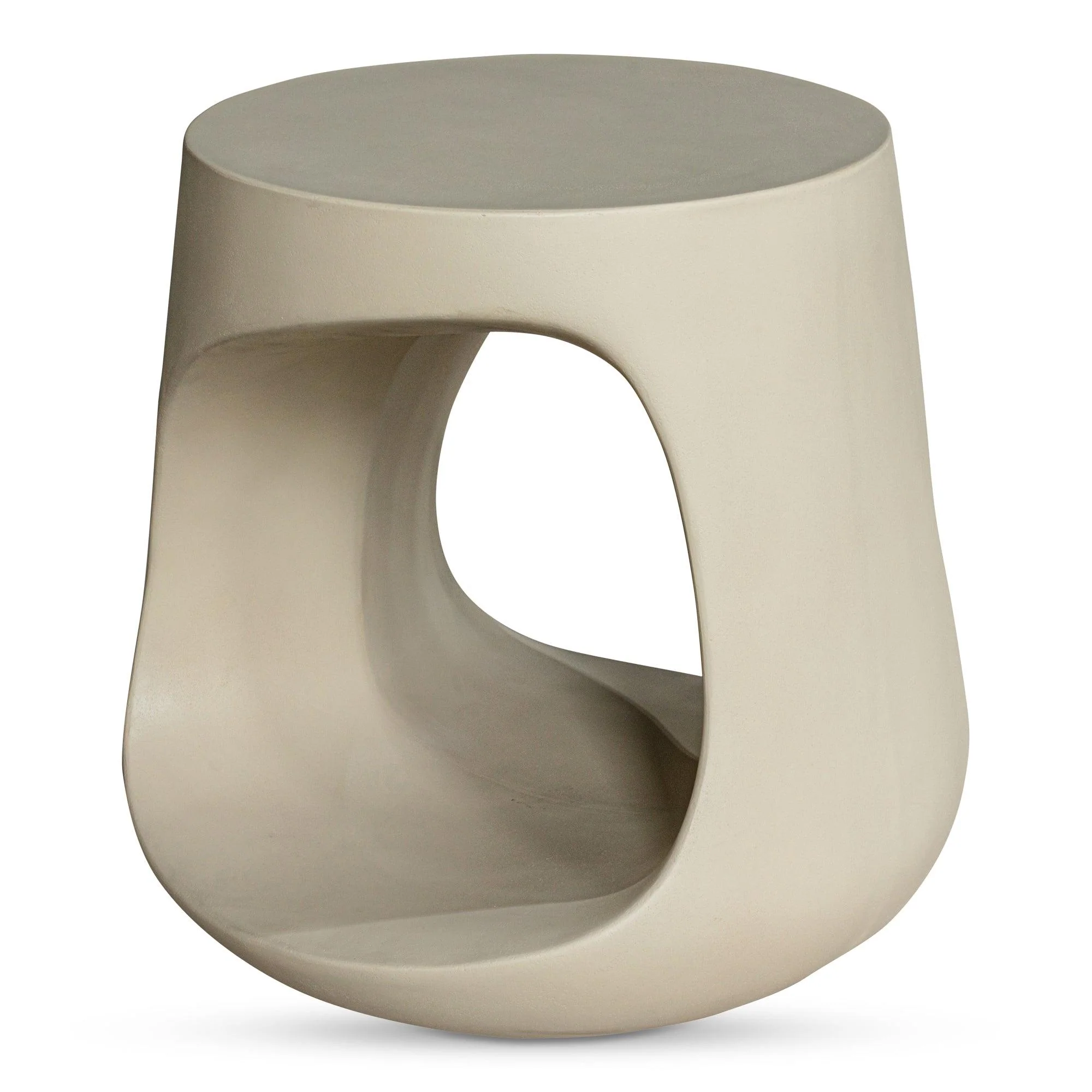 Rothko Outdoor Stool Cream - Frankwebs