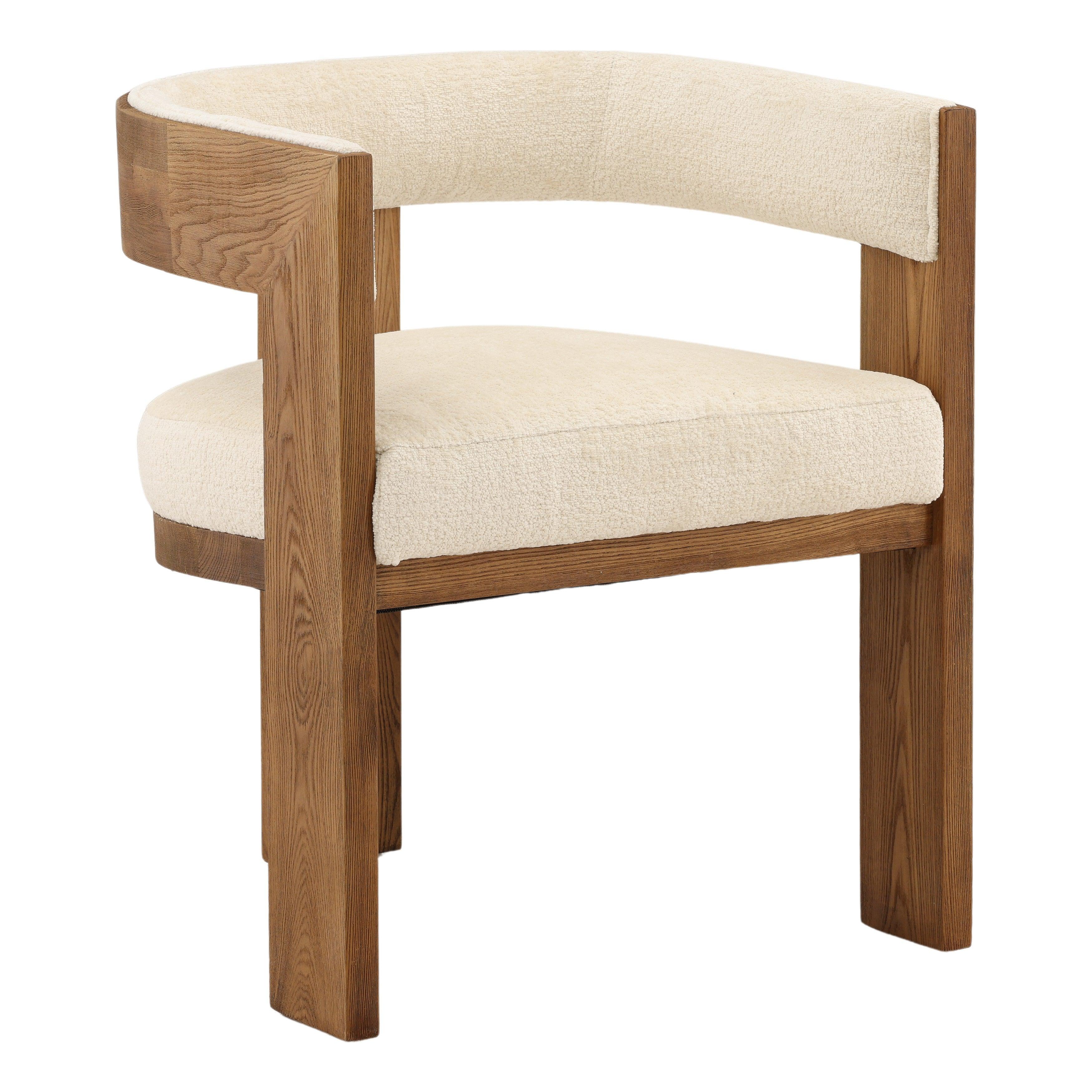 Nadine Dining Chair Cream - Frankwebs