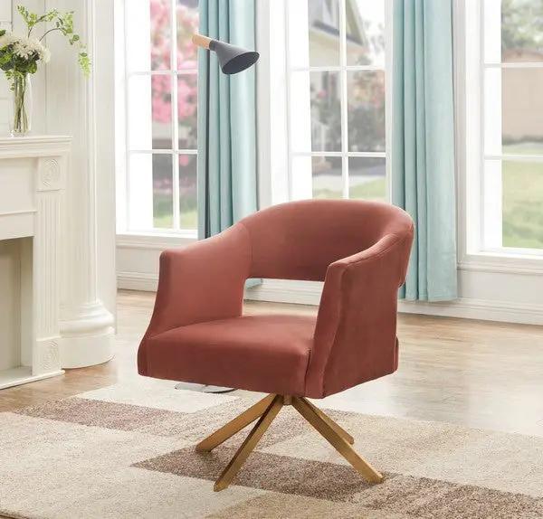 QUARTZ SWIVEL ACCENT CHAIR - Frankwebs