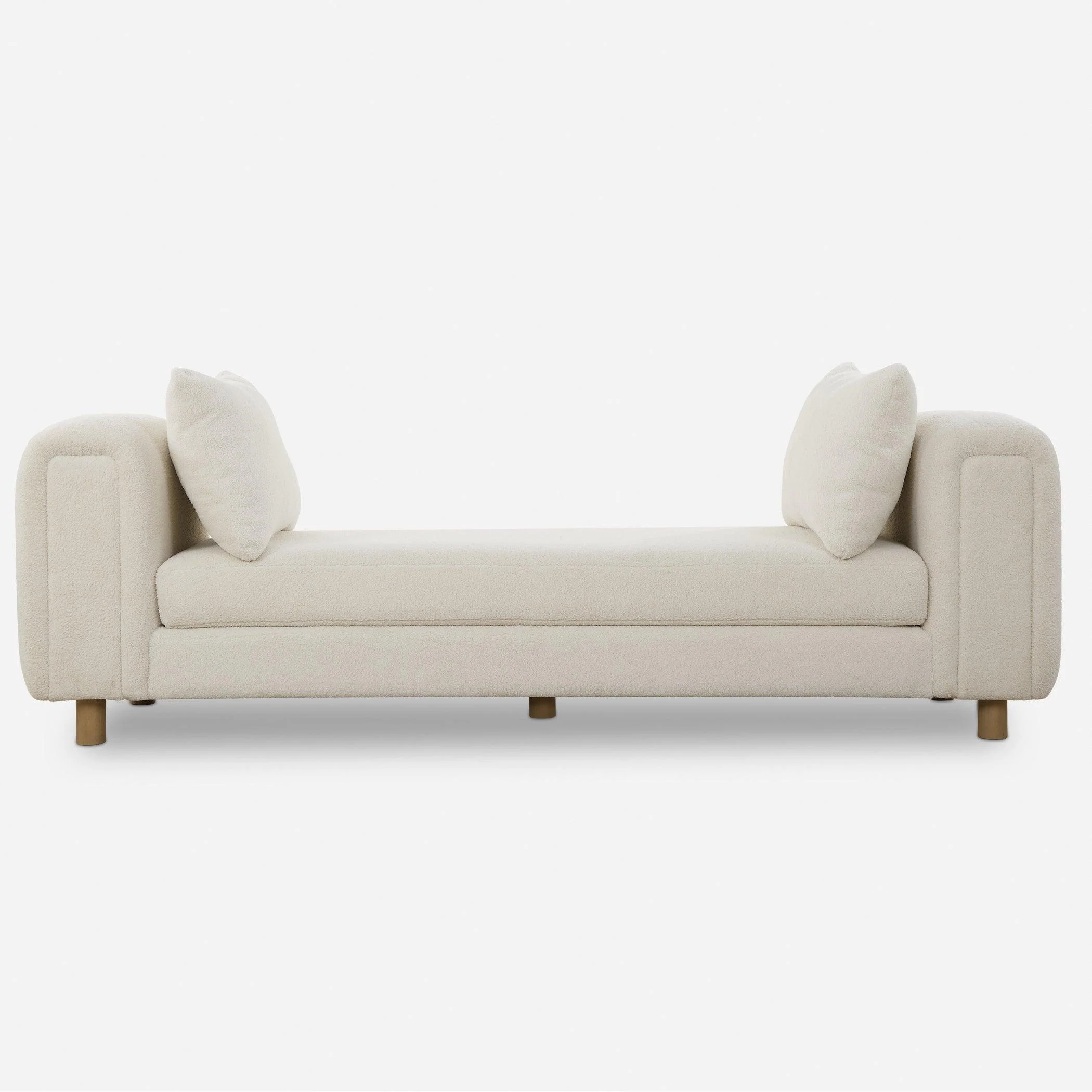 Repose Oversized Ivory Bench - Frankwebs