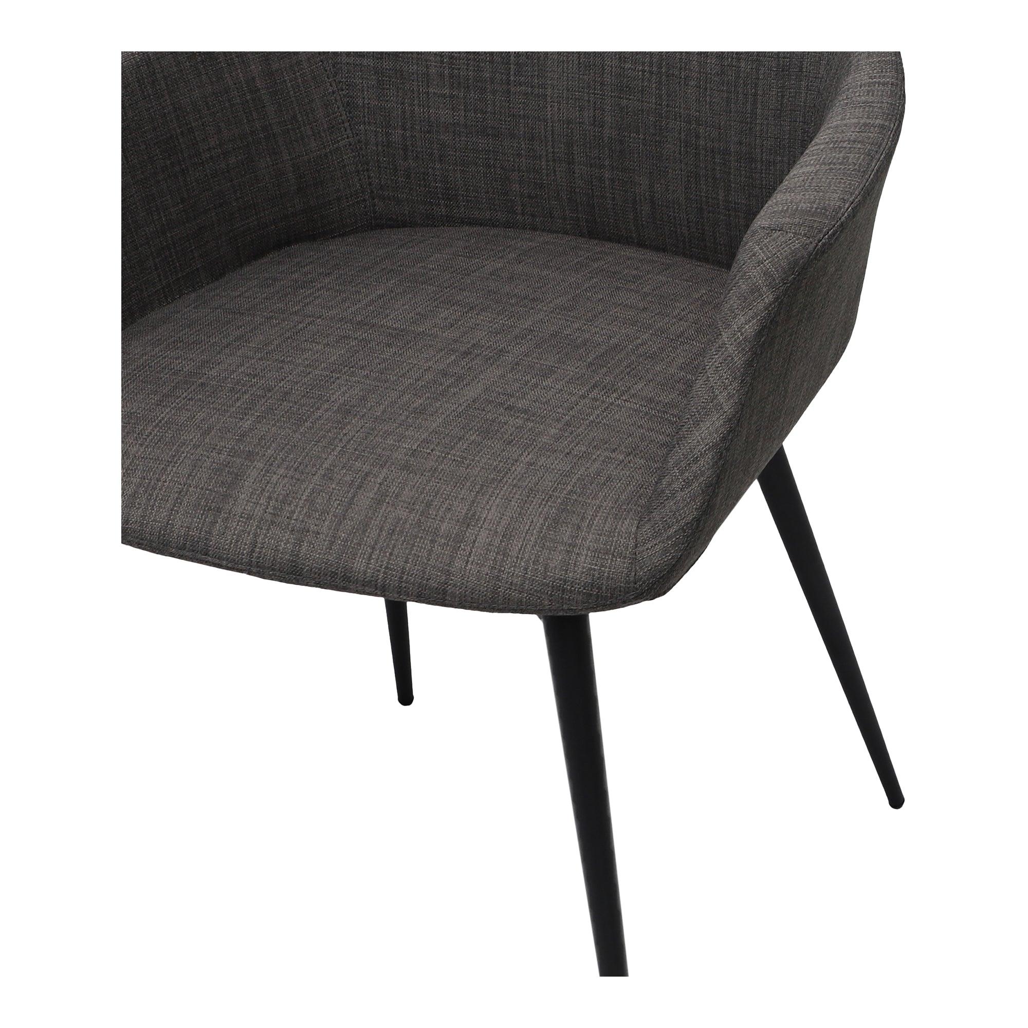 Ronda Arm Chair Grey - Set Of Two - Frankwebs