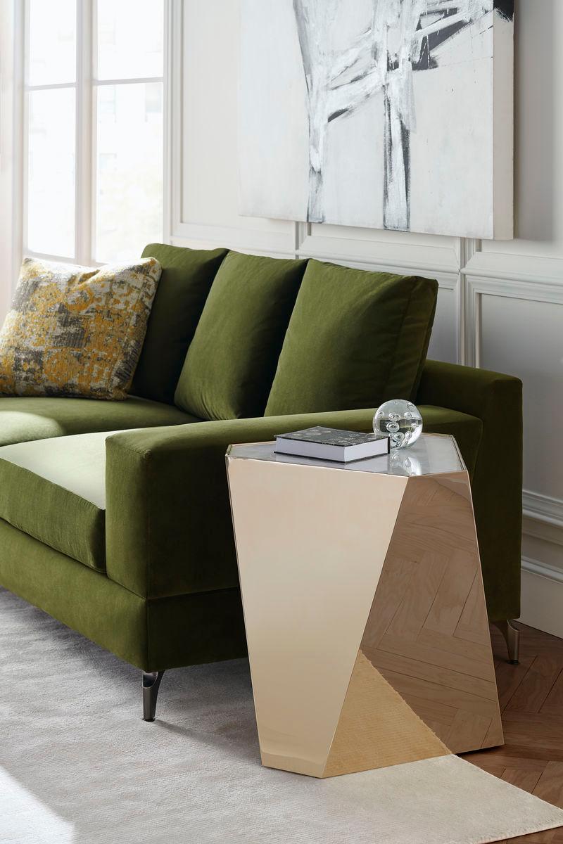 THE CONTEMPO SIDE TABLE GOLD MEDIUM - Frankwebs