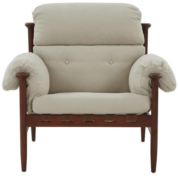 BLAKESON WOOD FRAME ACCENT CHAIR - Frankwebs