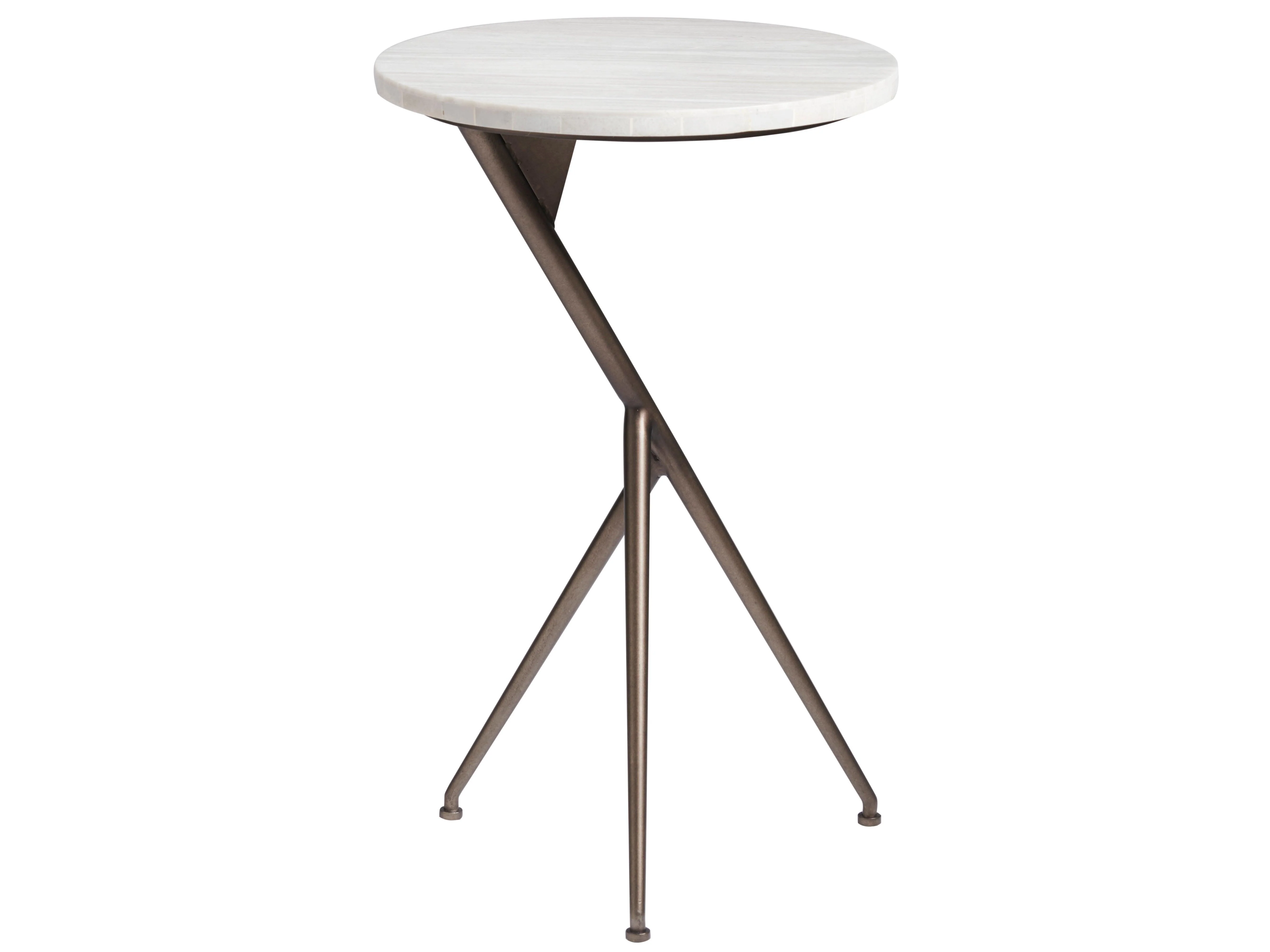 Curated Oslo Round End Table - Frankwebs