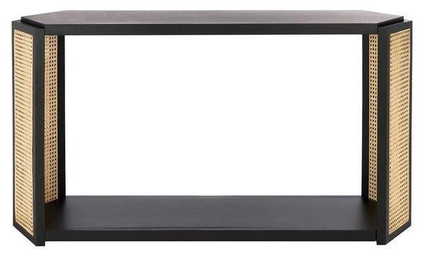 JOVIE RATTAN CONSOLE TABLE - Frankwebs