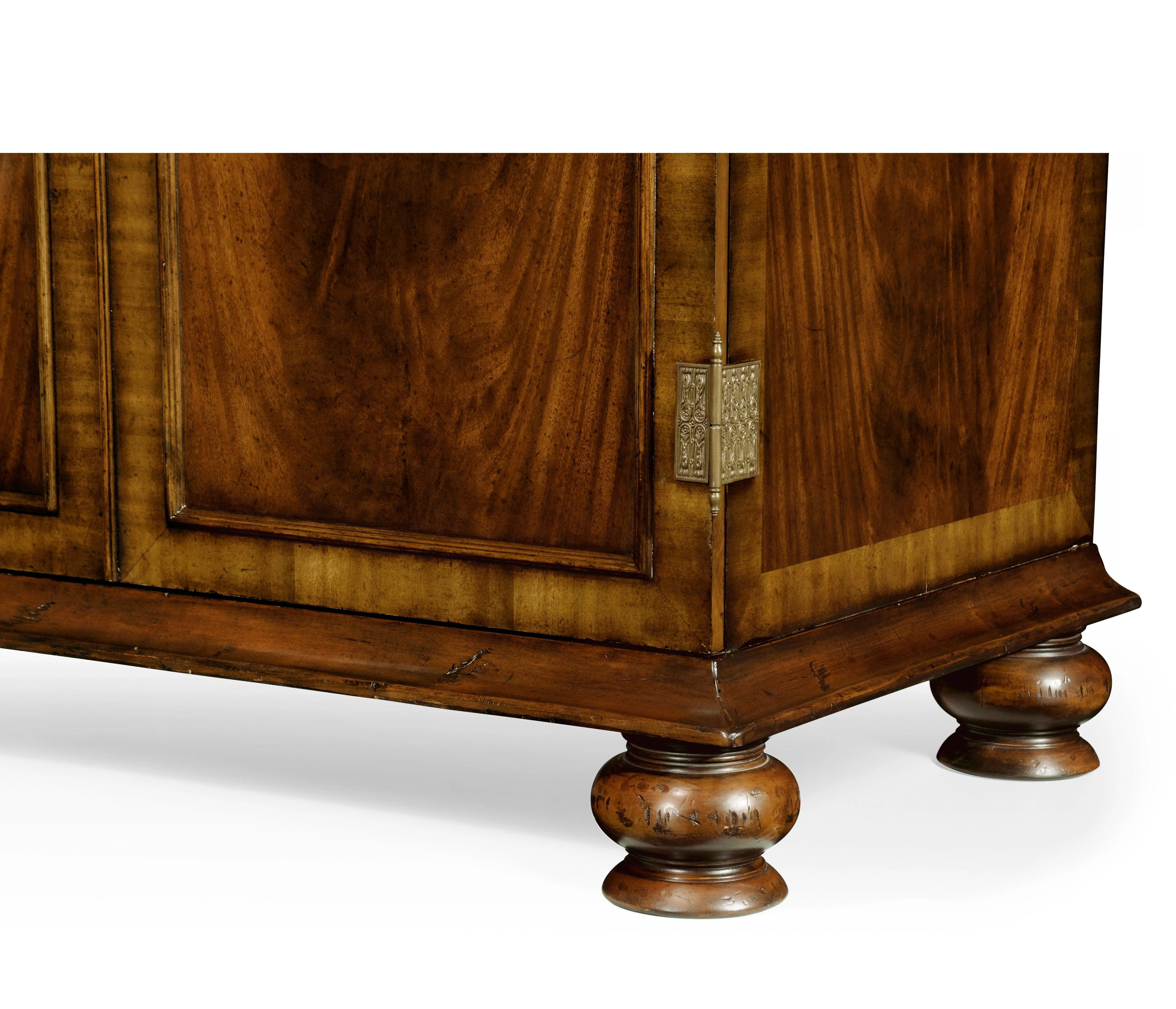 Country Farmhouse Gentleman's Mahogany Wardrobe - Frankwebs