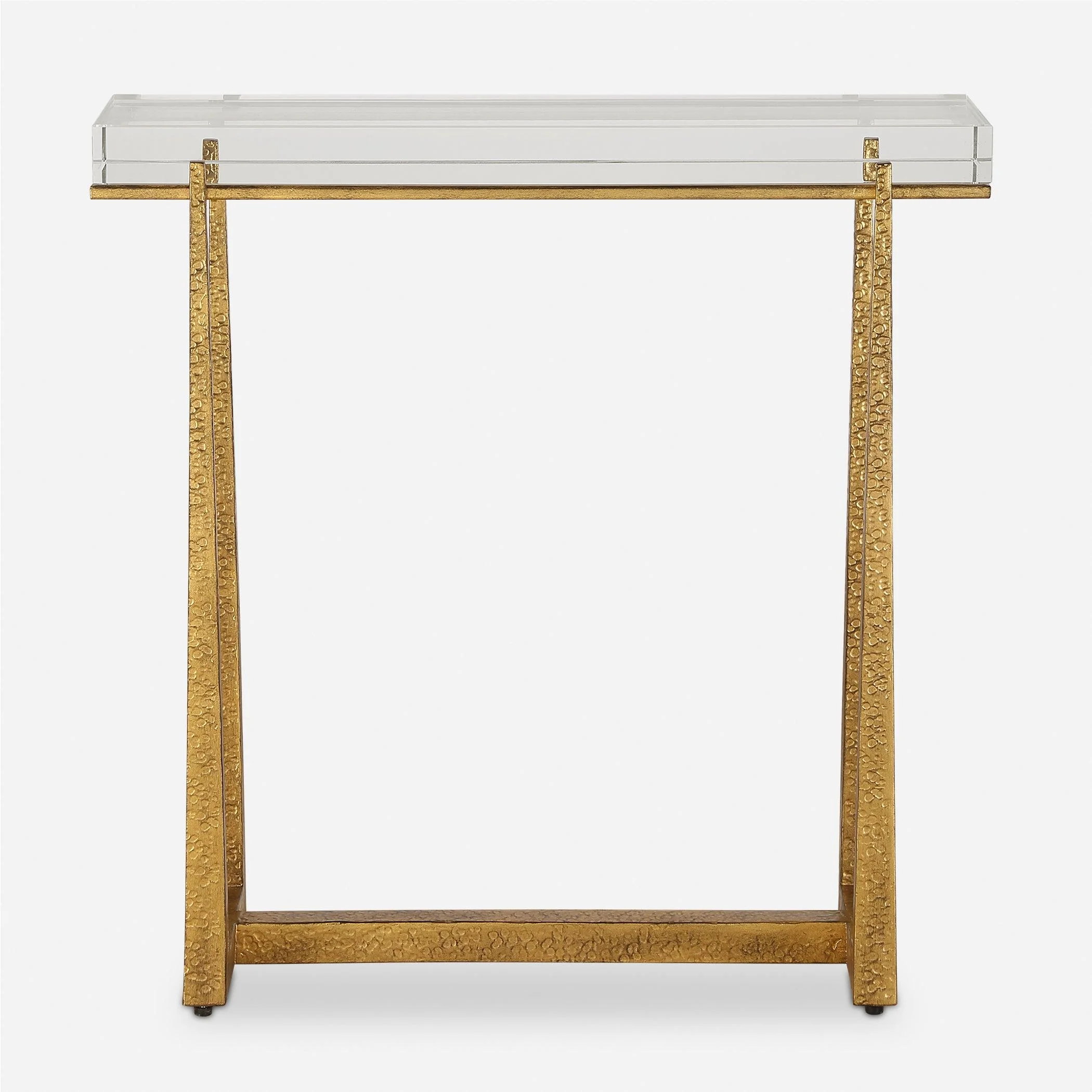 Midas Thick Crystal Accent Table - Frankwebs