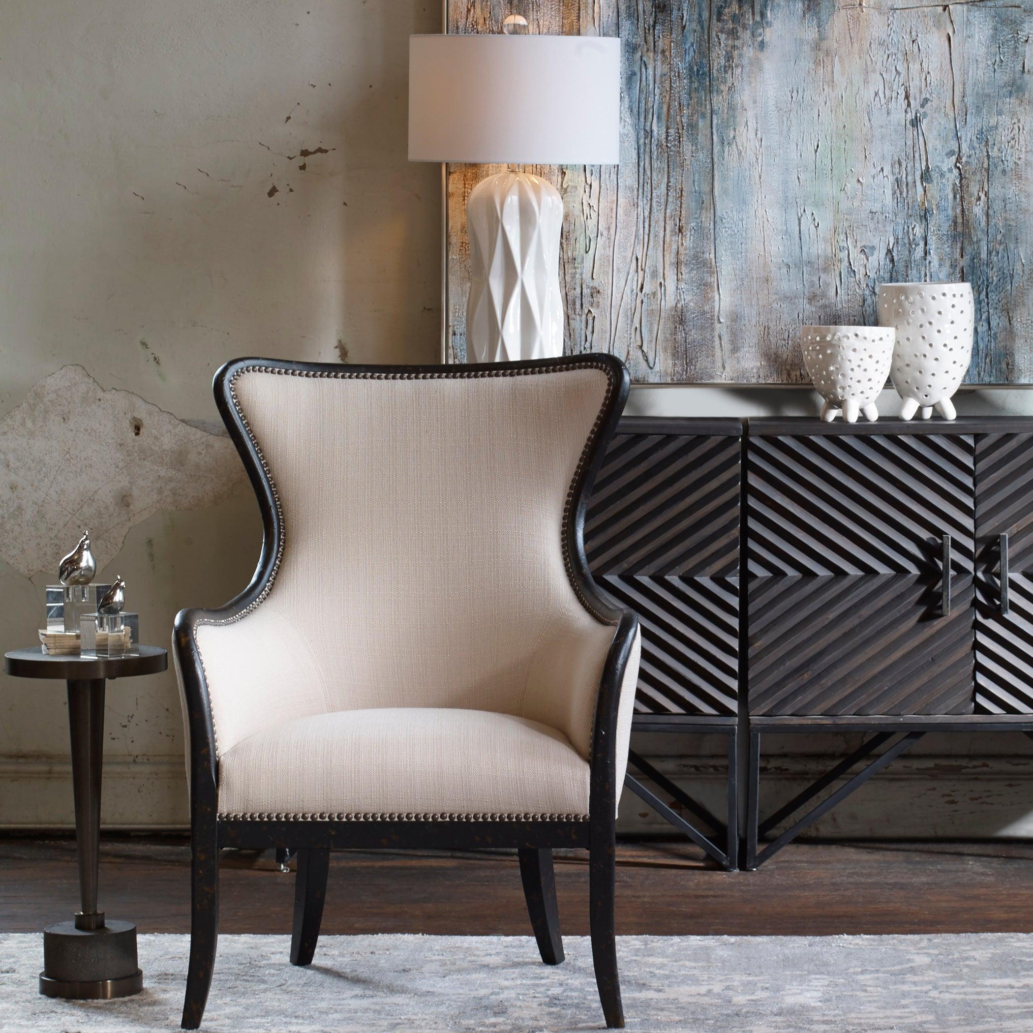 MALENA GLOSSY WHITE TABLE LAMP - Frankwebs