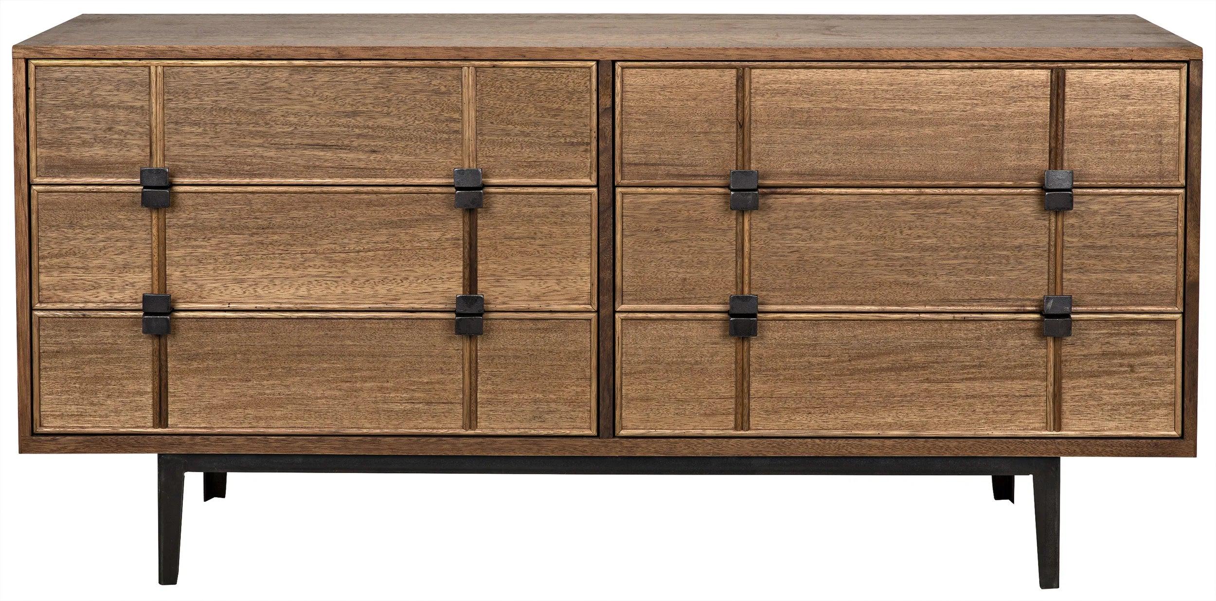 Bourgeois Sideboard, Walnut and Steel - Frankwebs