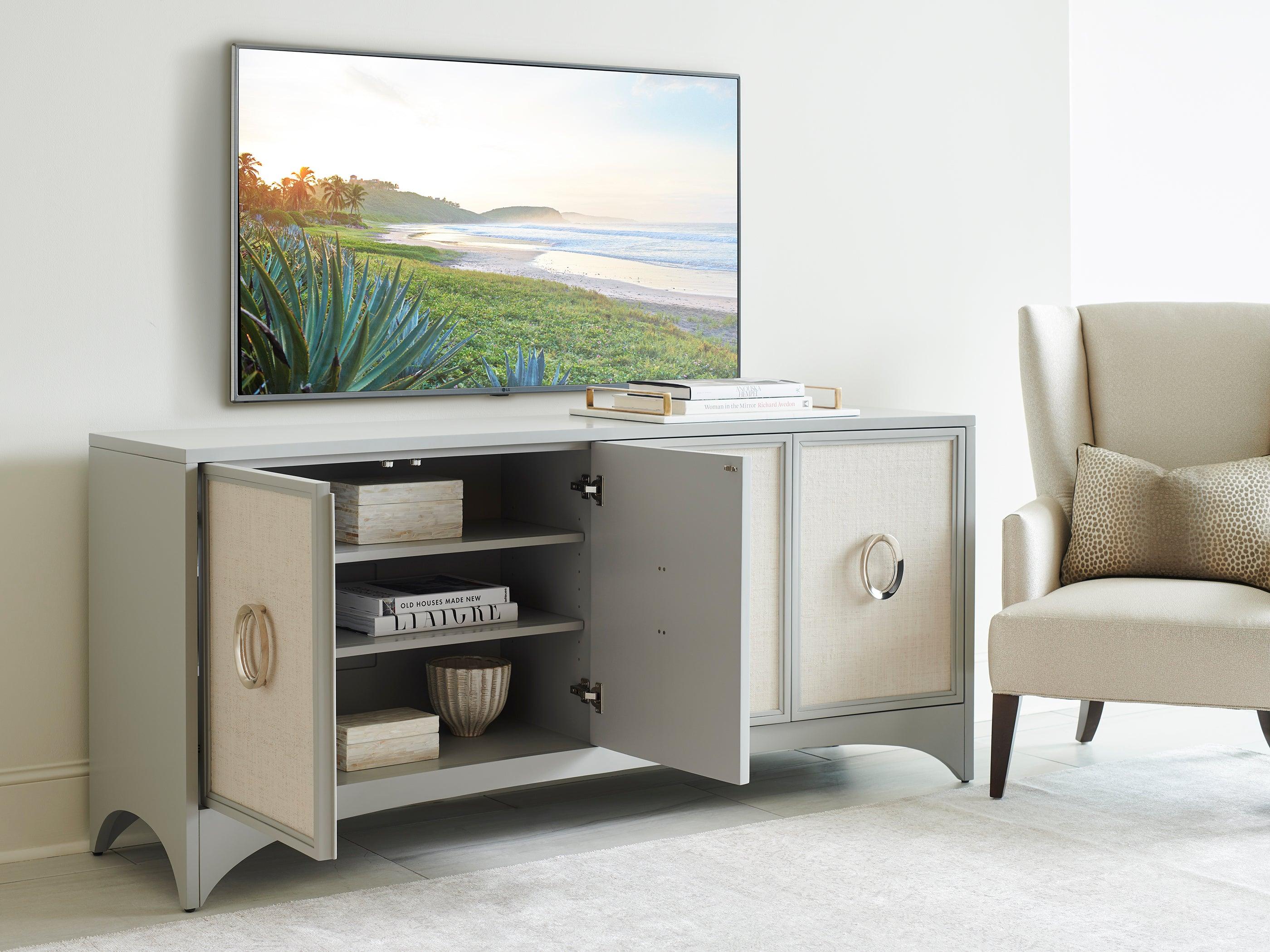 Studio Designs Newbury Park Raffia Media Console - Frankwebs