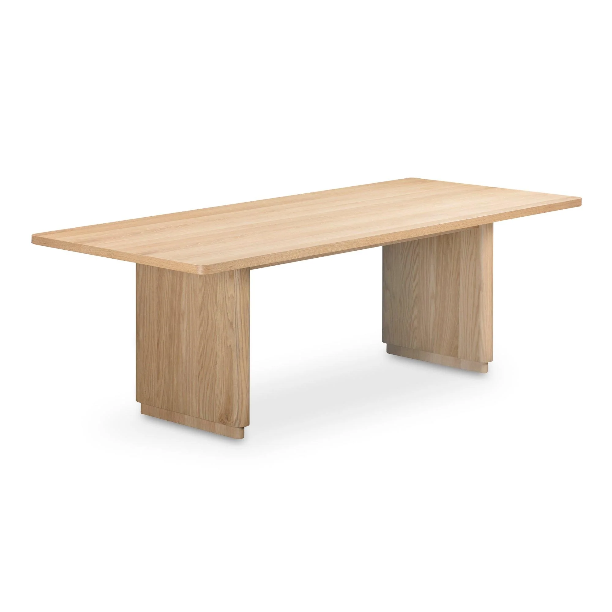 Round Off Dining Table Small Oak - Frankwebs