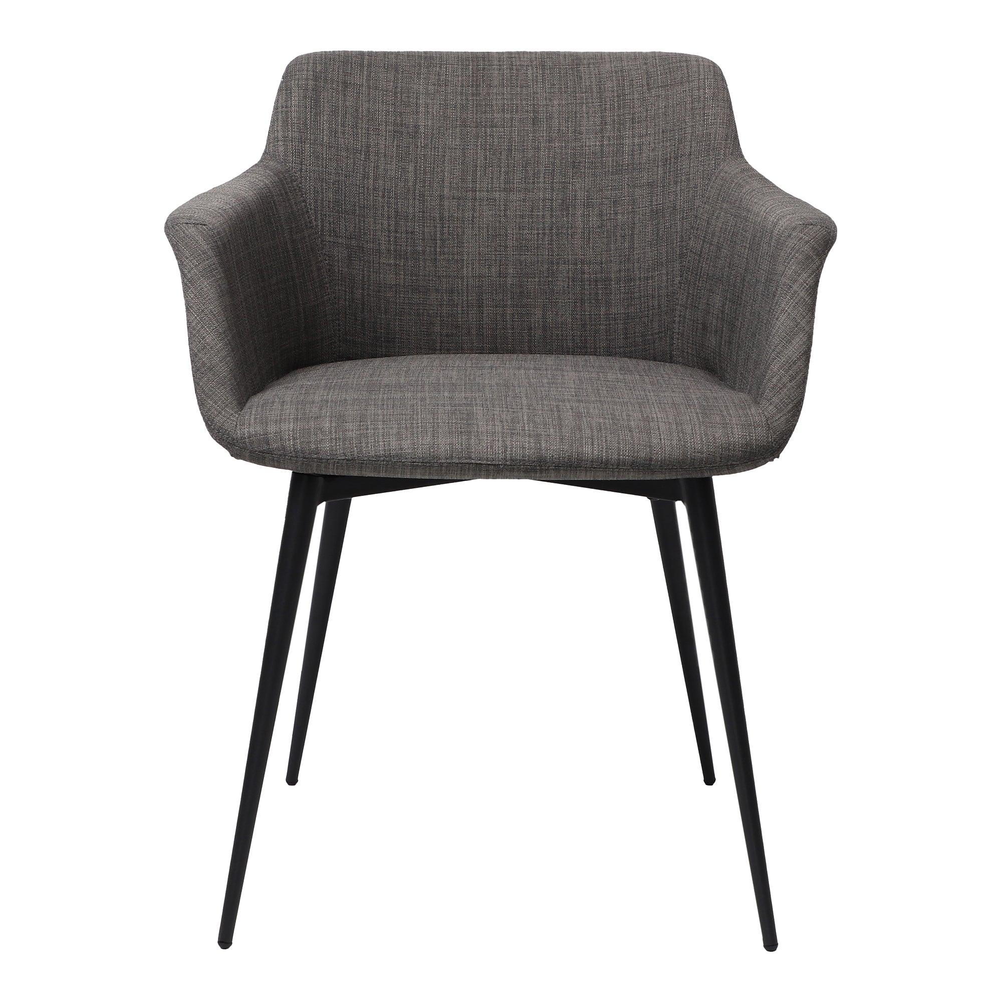 Ronda Arm Chair Grey - Set Of Two - Frankwebs