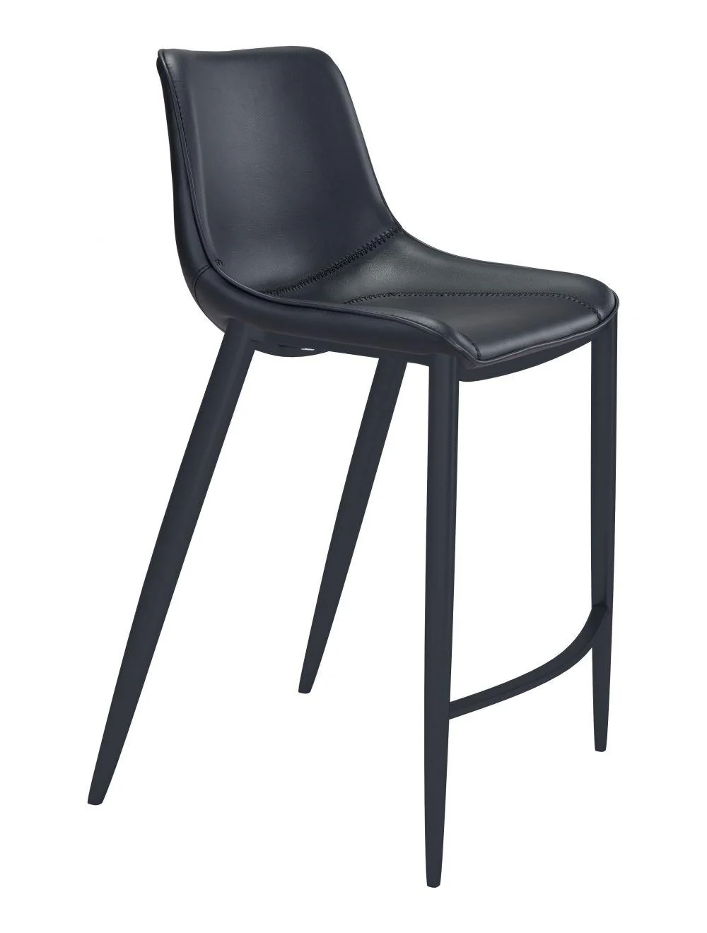 Magnus Bar Chair (Set of 2) Black - Frankwebs