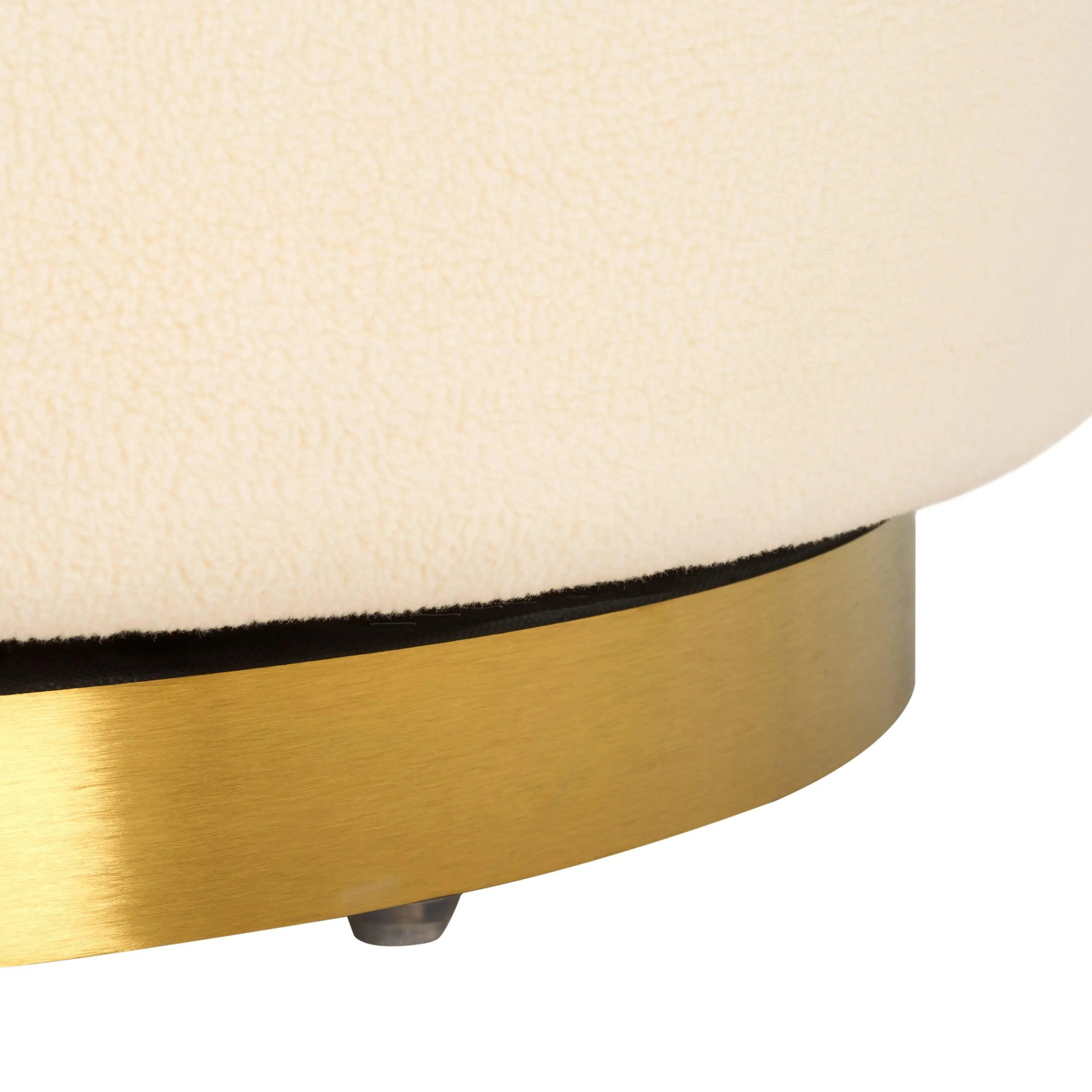 FLYNN FAUX LAMB WOOL SWIVEL CHAIR - Frankwebs