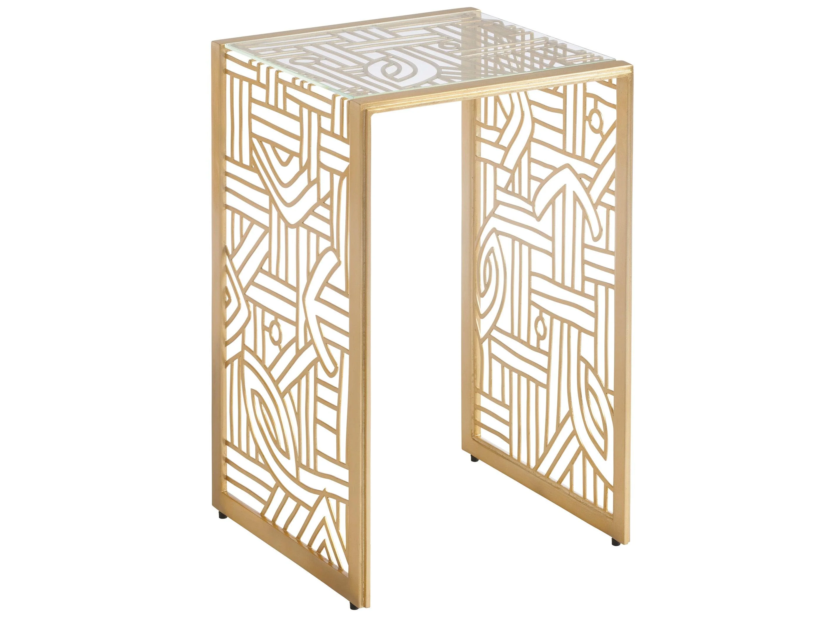Palm Desert Redford Metal Accent Table - Frankwebs