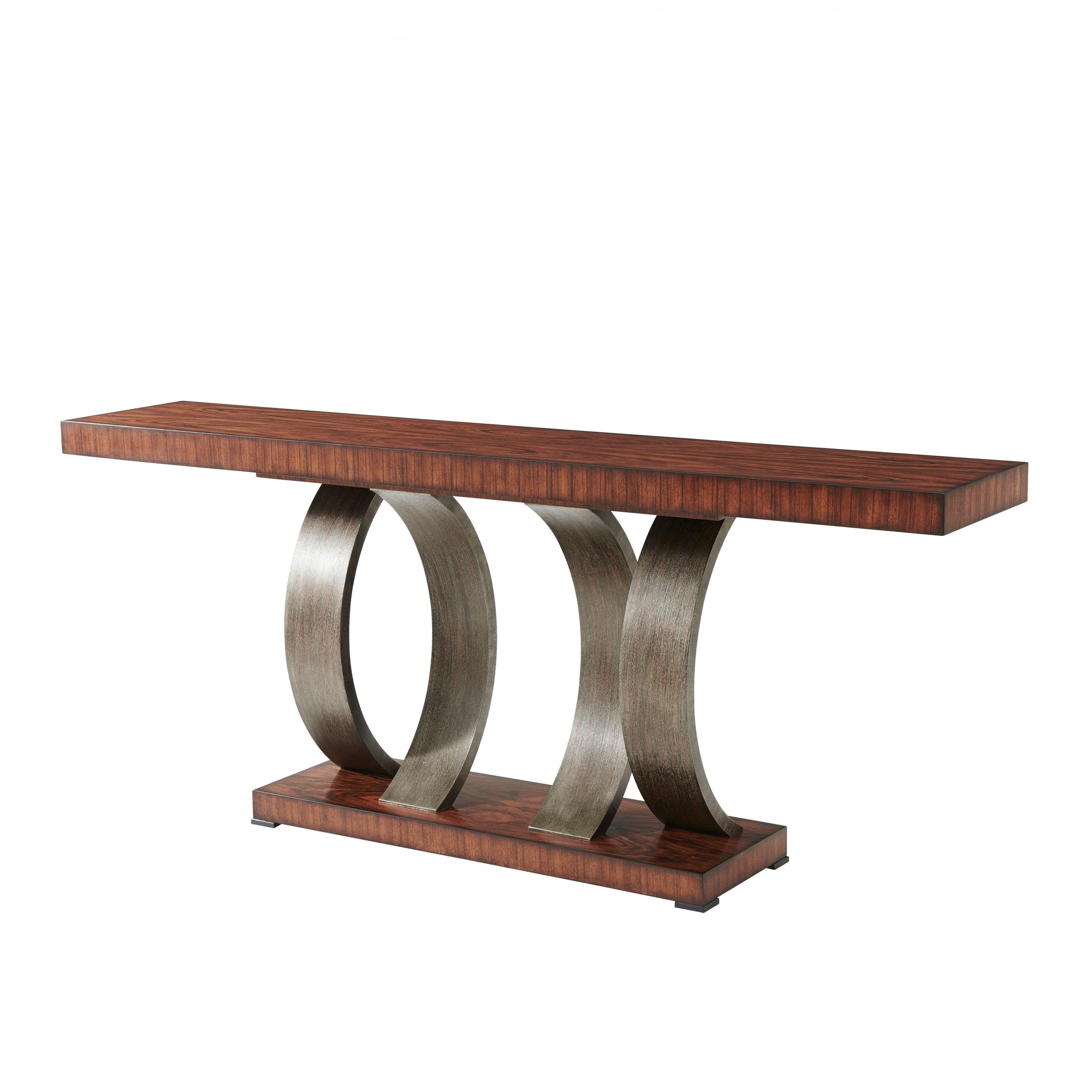 Inward Curve Console  Table - Frankwebs