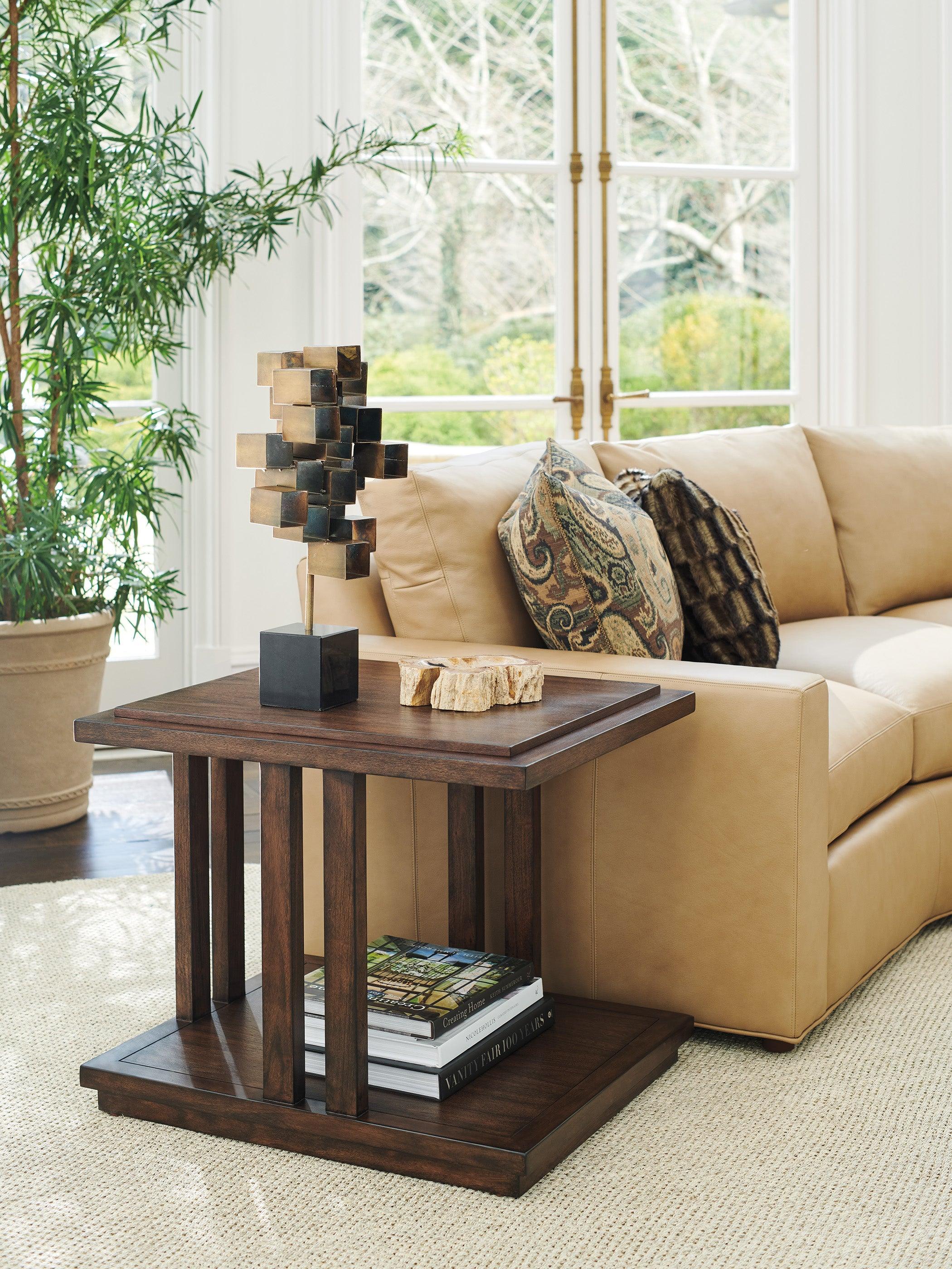 Silverado Alvarado Rectangular End Table - Frankwebs