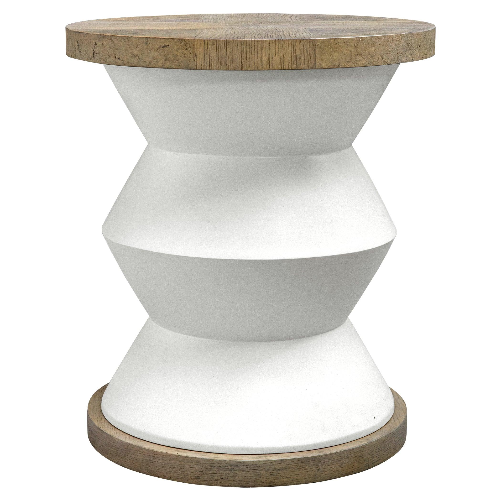 Spool Geometric Side Table - Frankwebs