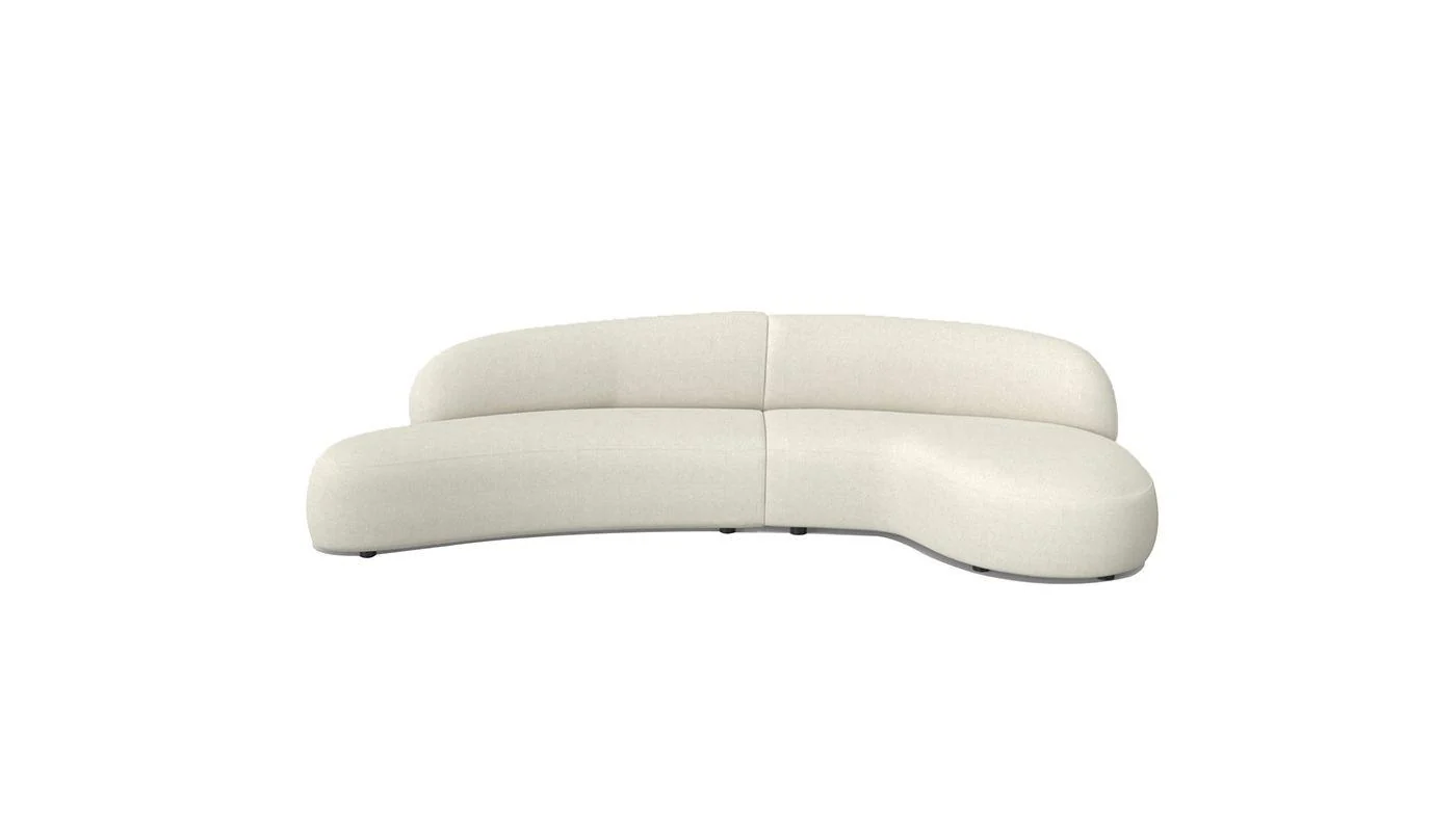 MORITZ Sectional 2-Piece Chaise Facing Right - Frankwebs