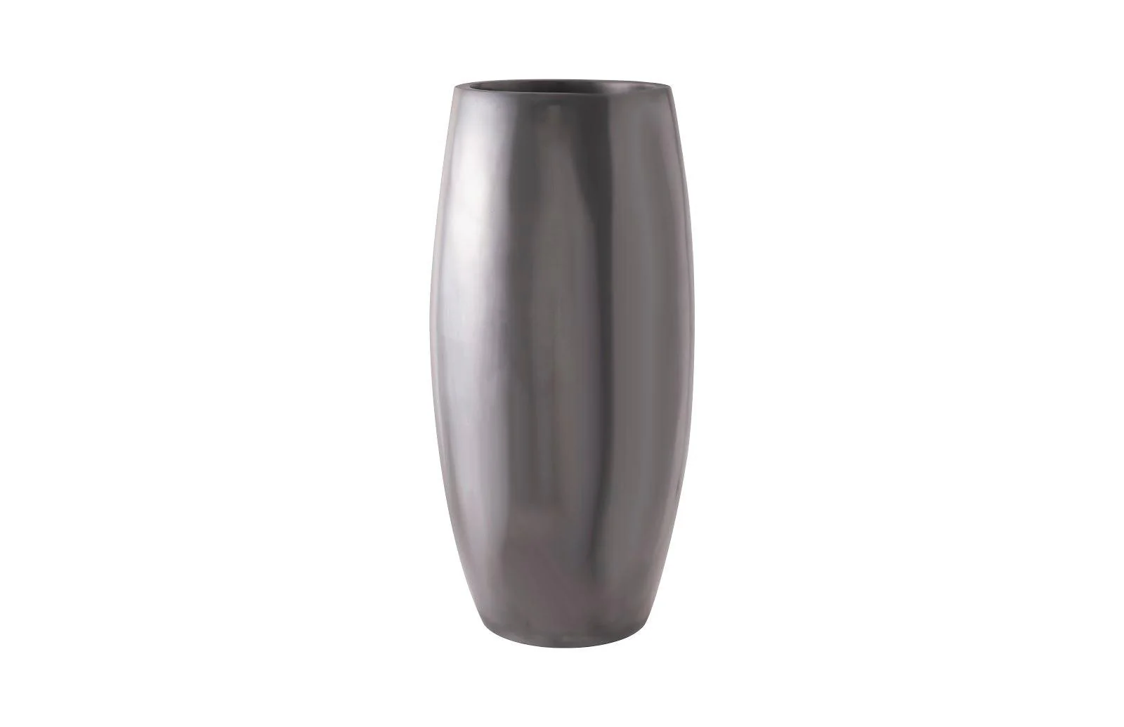 Elonga Planter, Polished Aluminum, LG - Frankwebs