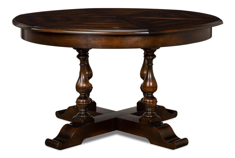 Walnut Jupe Dining Table Medium - Ebony - Frankwebs