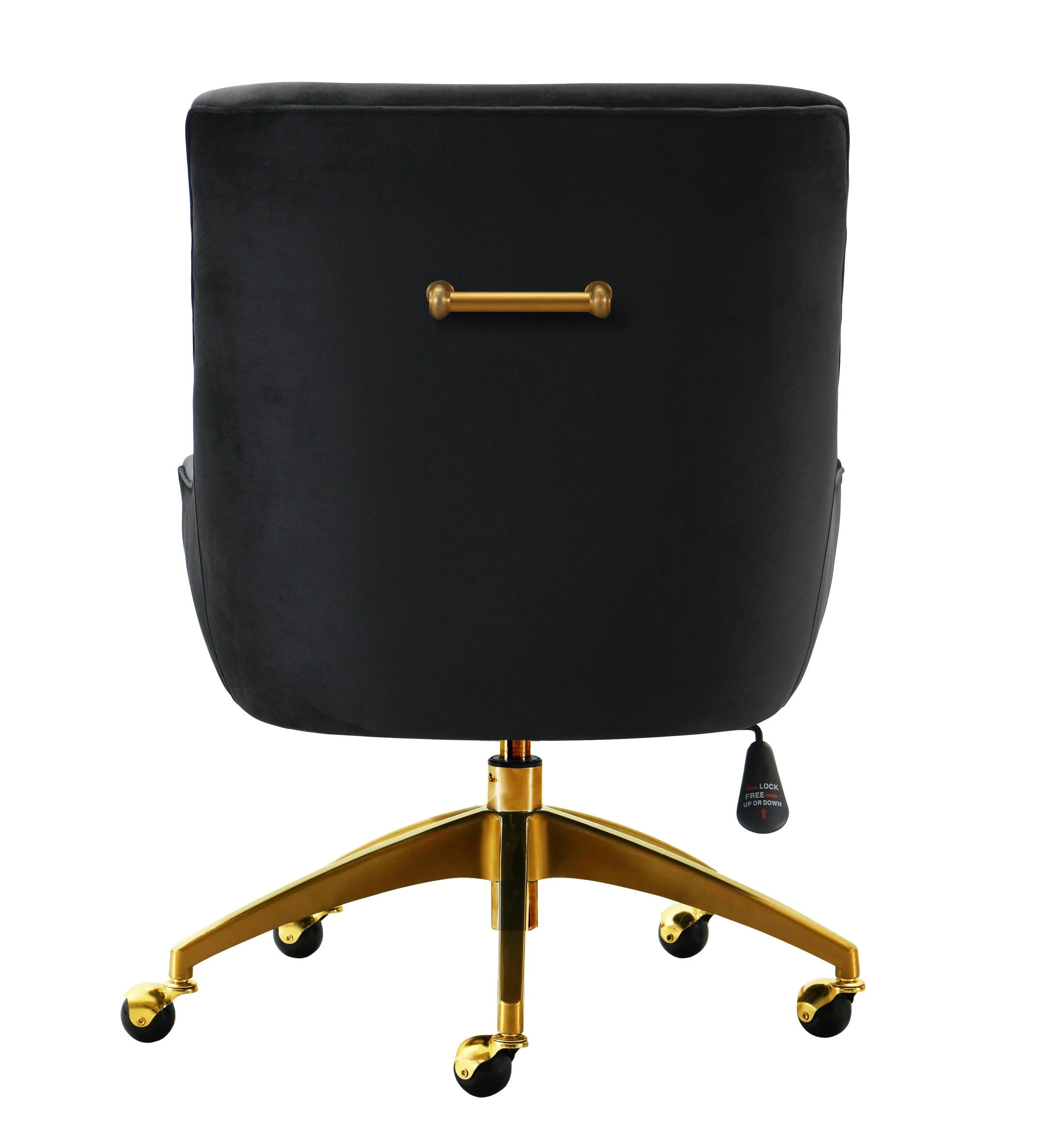 Beatrix Black Office Swivel Chair - Frankwebs