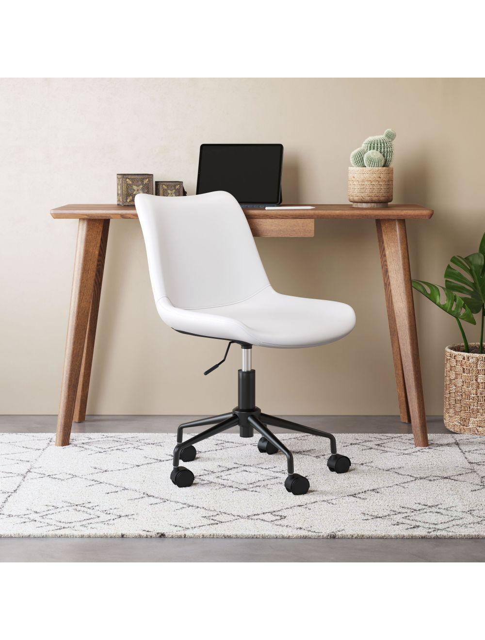 Byron Office Chair White - Frankwebs