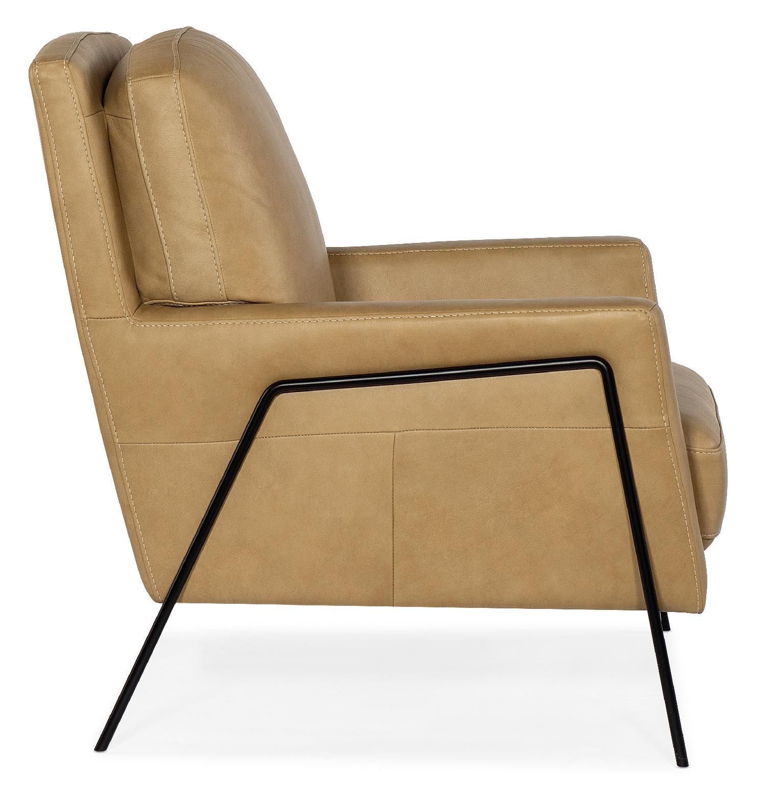 Amette Metal Frame Club Chair - Frankwebs