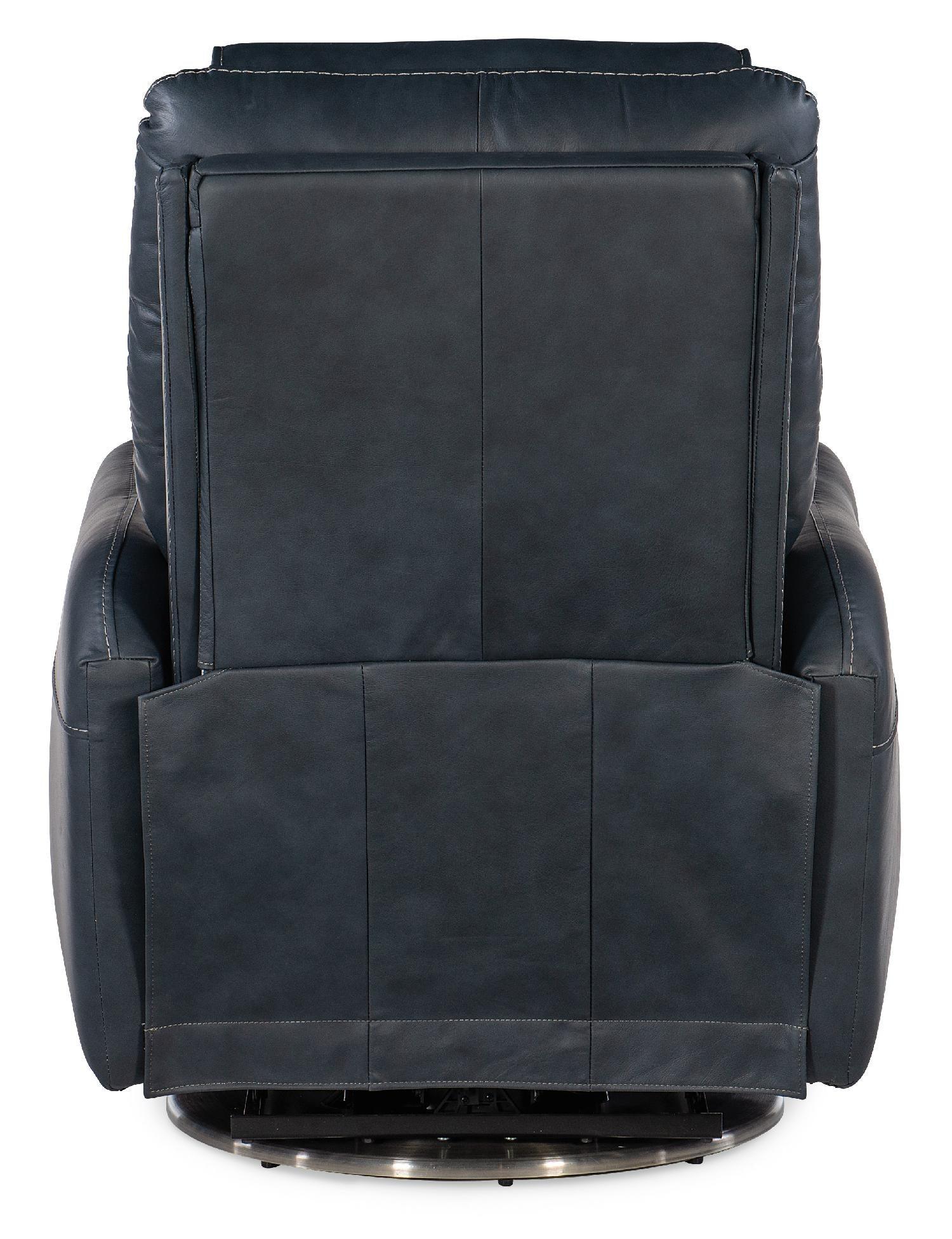 Steffen Swivel Power Recliner with Power Headrest - Frankwebs