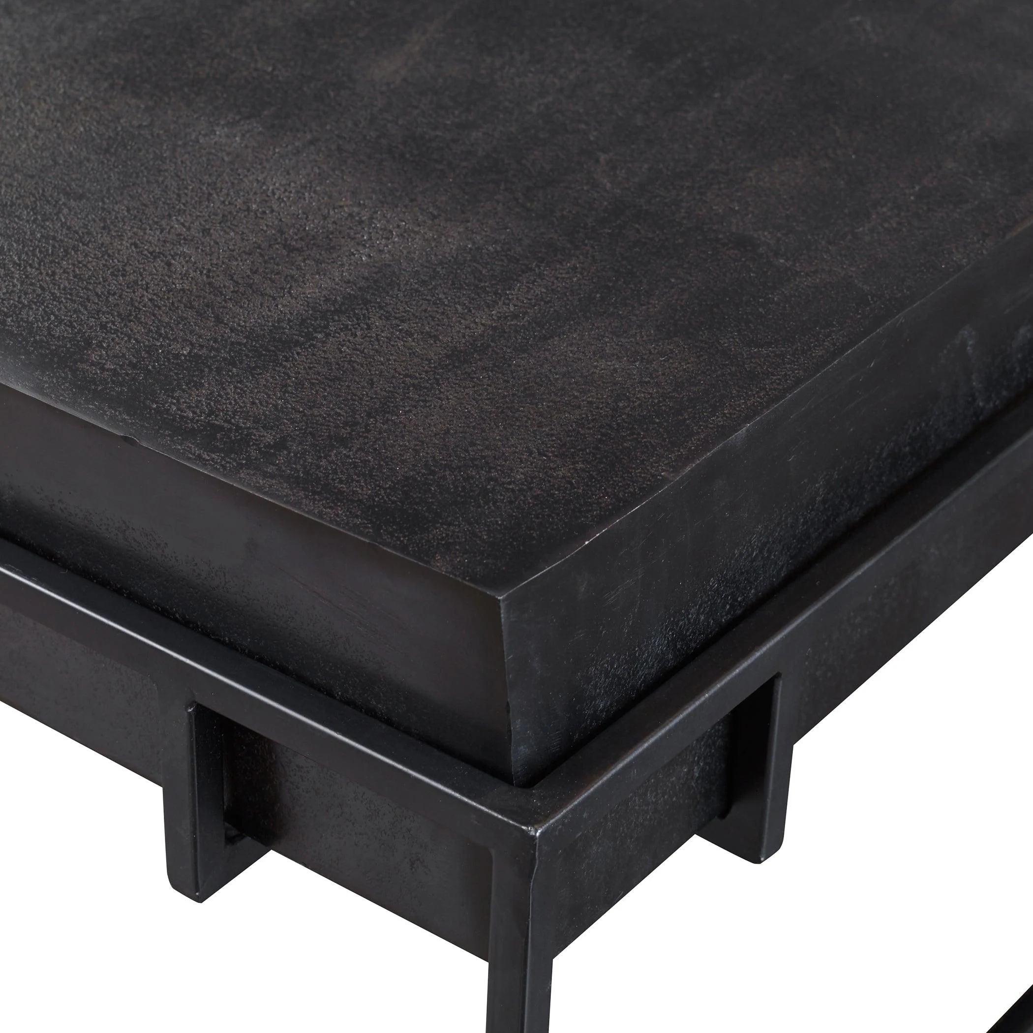 TELONE MODERN BLACK COFFEE TABLE - Frankwebs