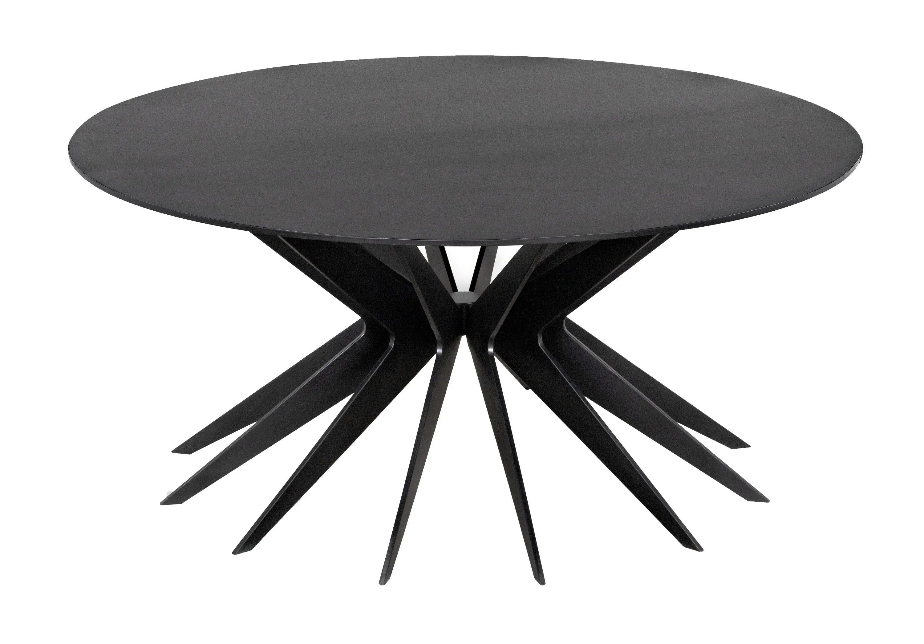 Spider Coffee Table, Black Metal - Frankwebs