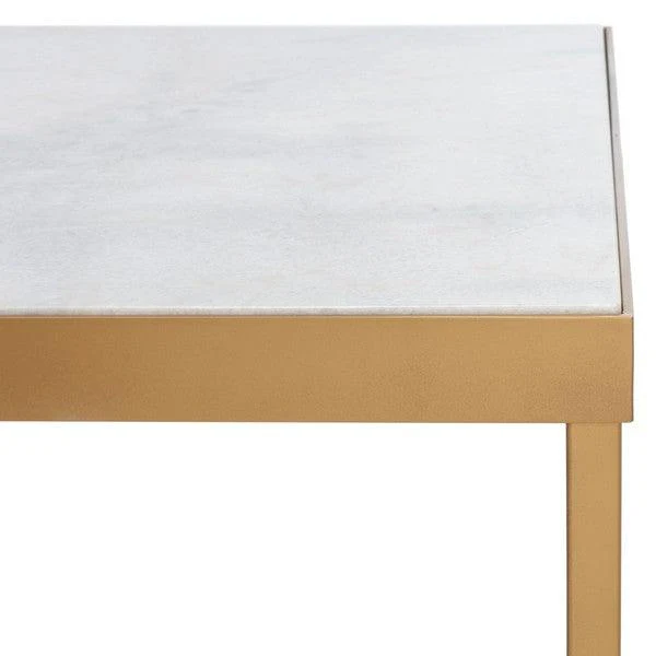 CARALYN RECTANGLE MARBLE COFFEE TABLE - Frankwebs
