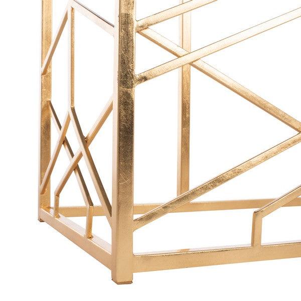 SEAN GOLD LEAF CONSOLE TABLE - Frankwebs