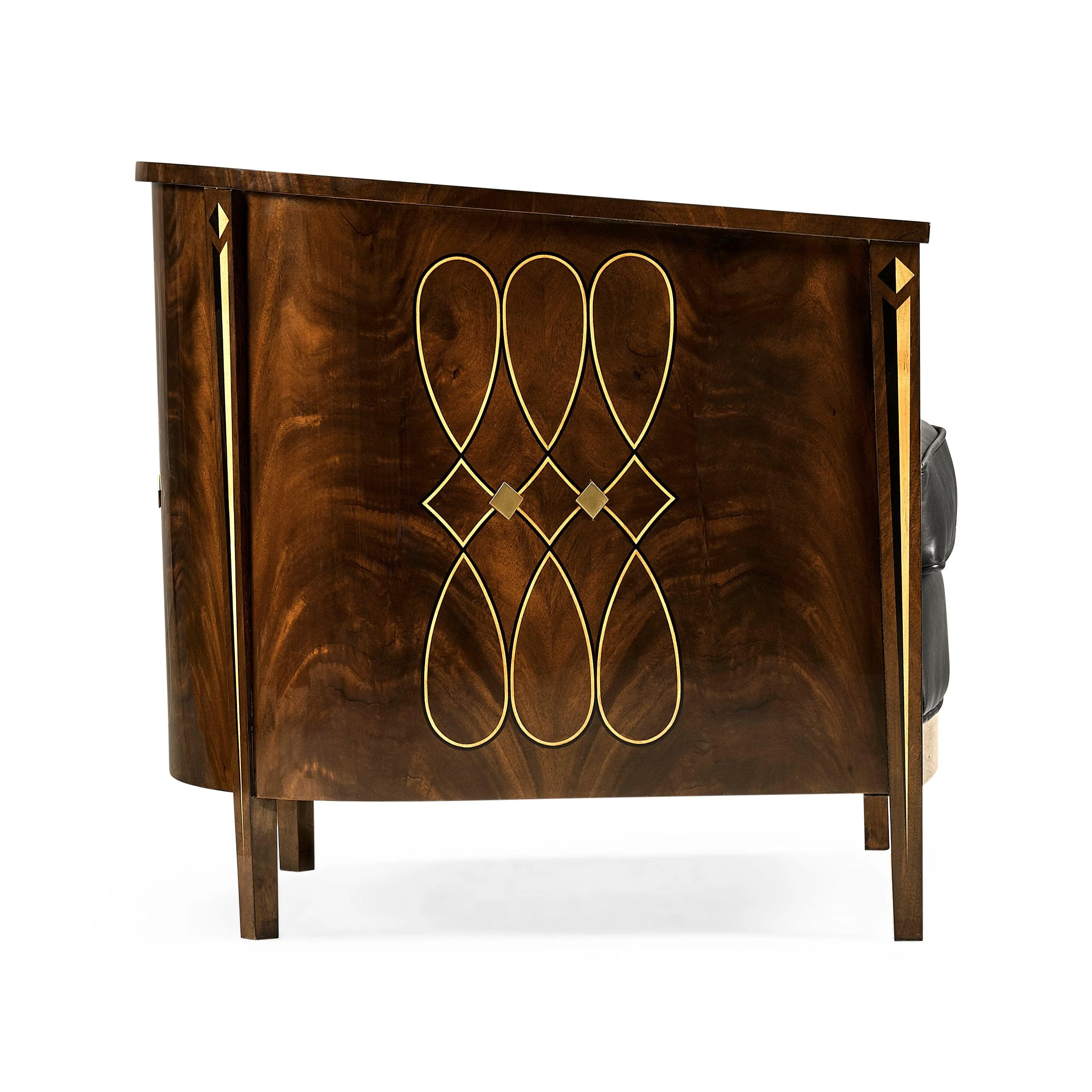 Tribeca Knightbridge Leather Tub Chair - Frankwebs