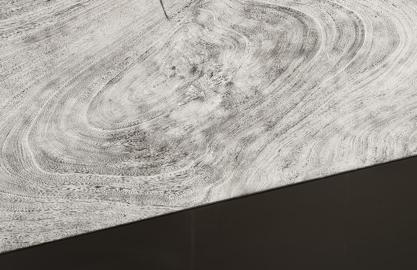 Geometry Console Table, Gray Stone - Frankwebs