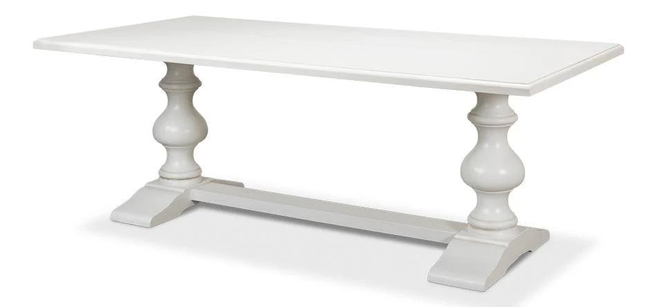 Lionisio Trestle Table - Cortina White - Frankwebs