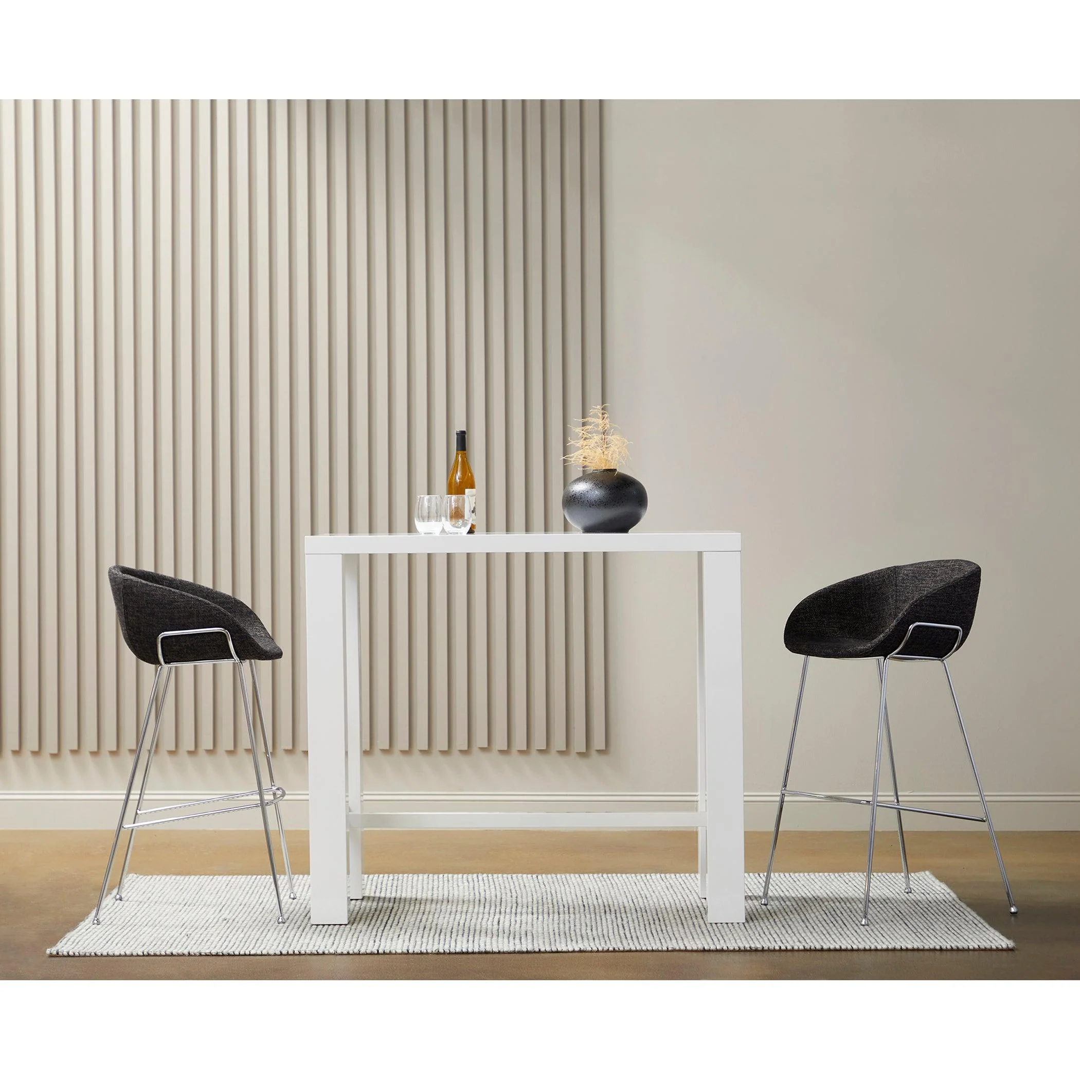 Abby Bar Table Top  High Gloss White - Frankwebs