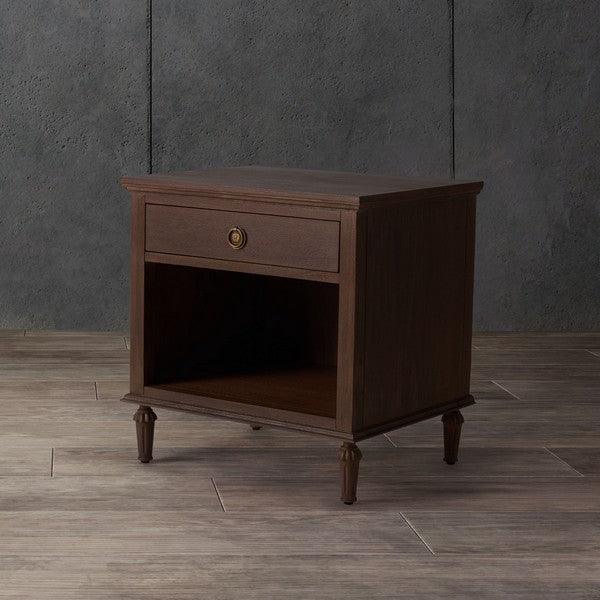 LISABET 1 DRAWER WOOD NIGHTSTAND - Frankwebs