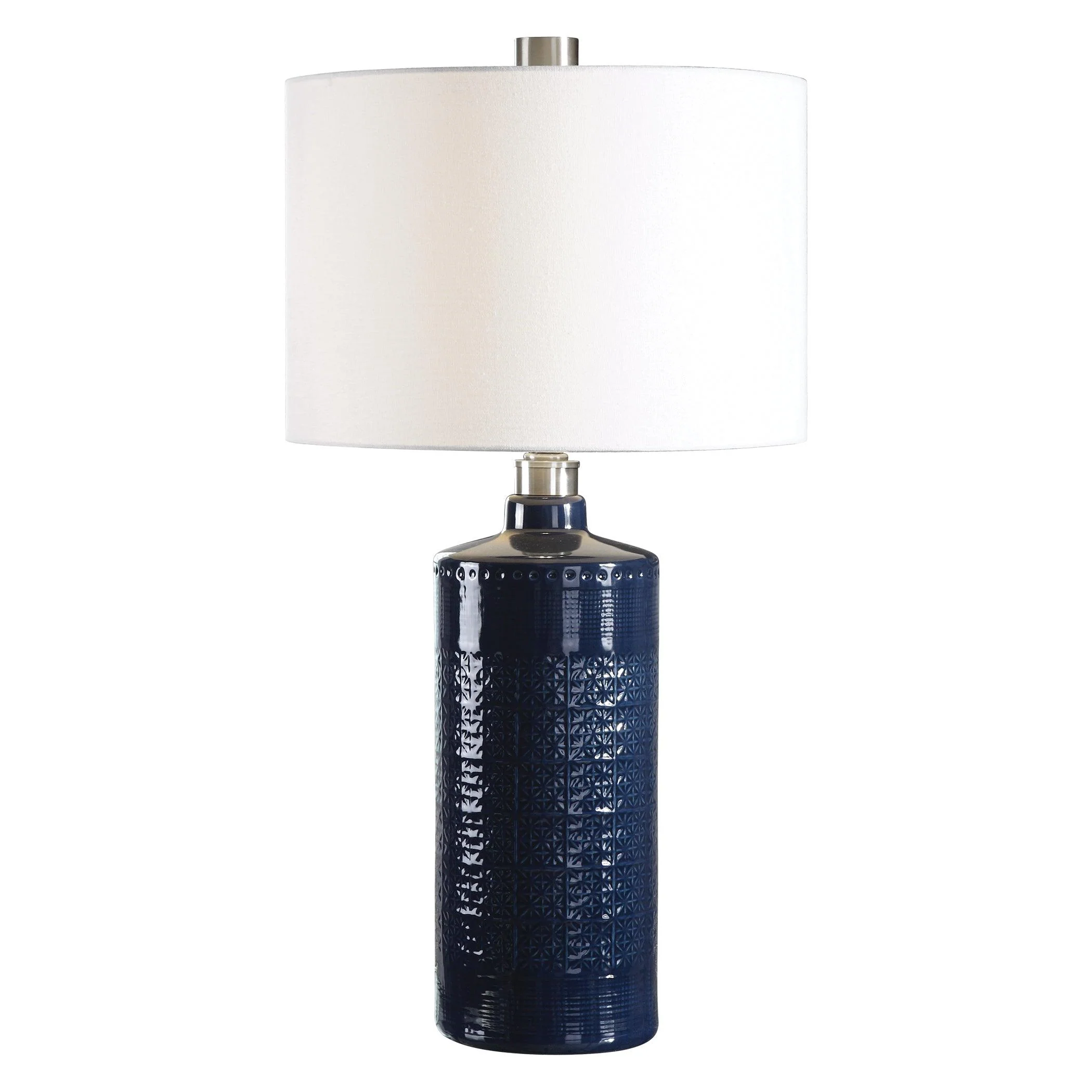 THALIA ROYAL BLUE TABLE LAMP - Frankwebs
