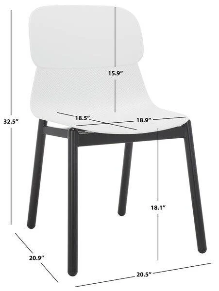 ABBIE MOLDED PLASTIC DINING CHAIR - Frankwebs