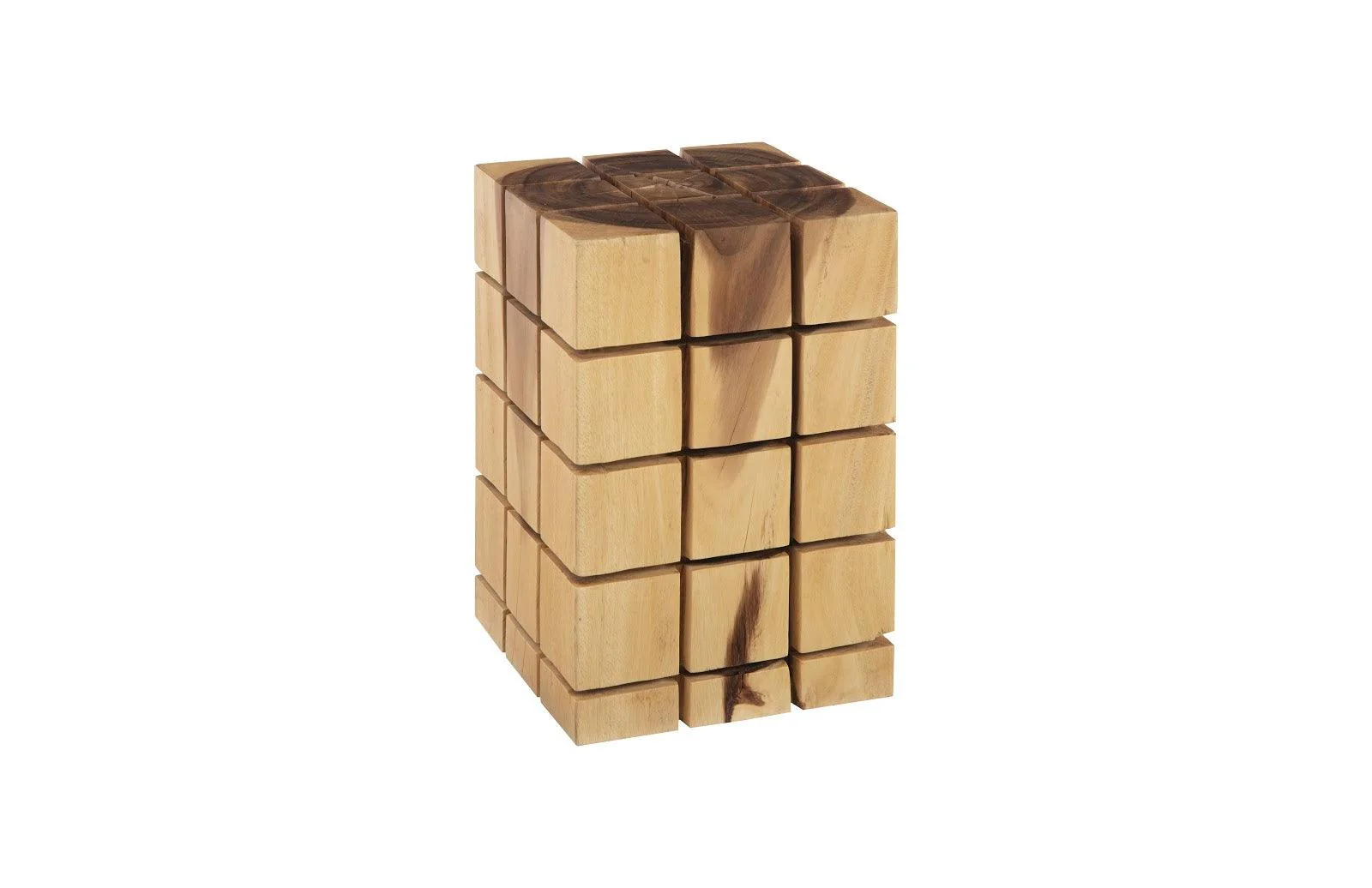 Cubed Stool, Natural - Frankwebs