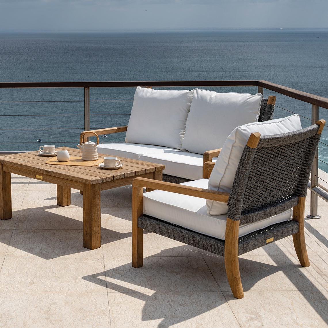 Hudson Deep Seating Settee - Frankwebs