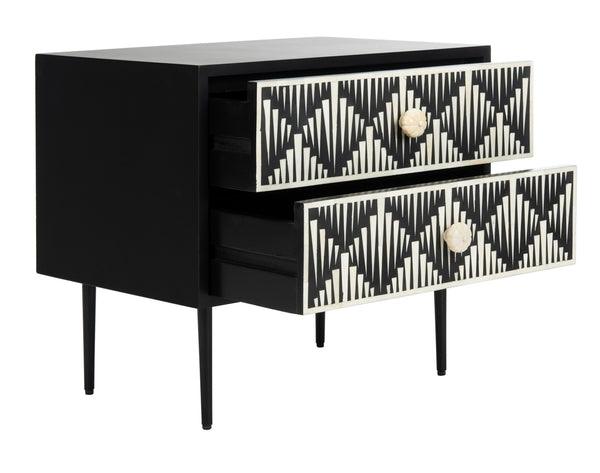 TESSIE BONE INLAY NIGHTSTAND - Frankwebs