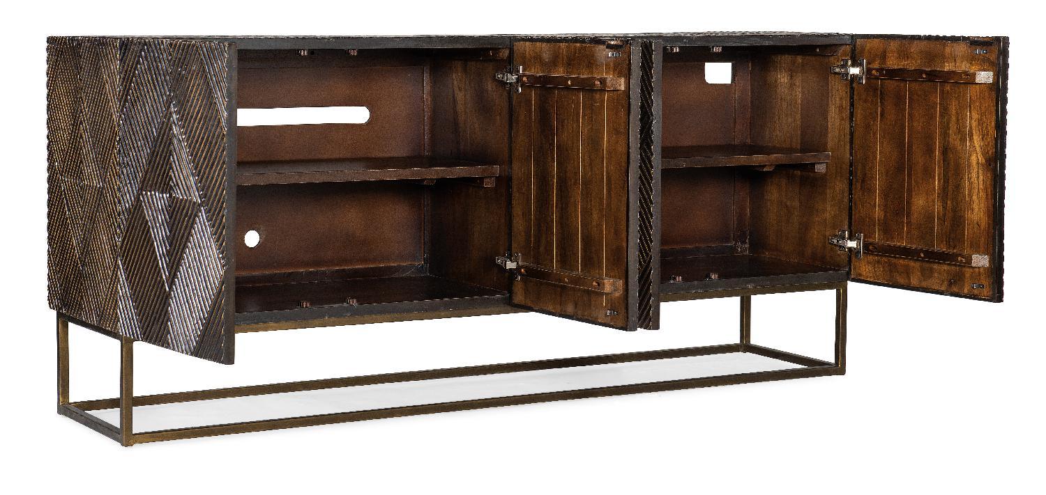 Melange Marcellus Four Door Credenza - Frankwebs