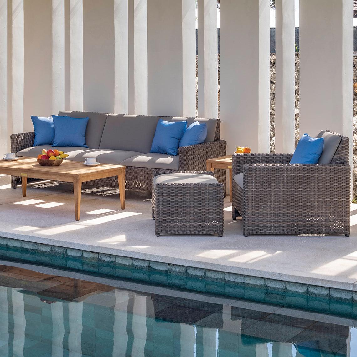 Milano Deep Seating Ottoman - Frankwebs