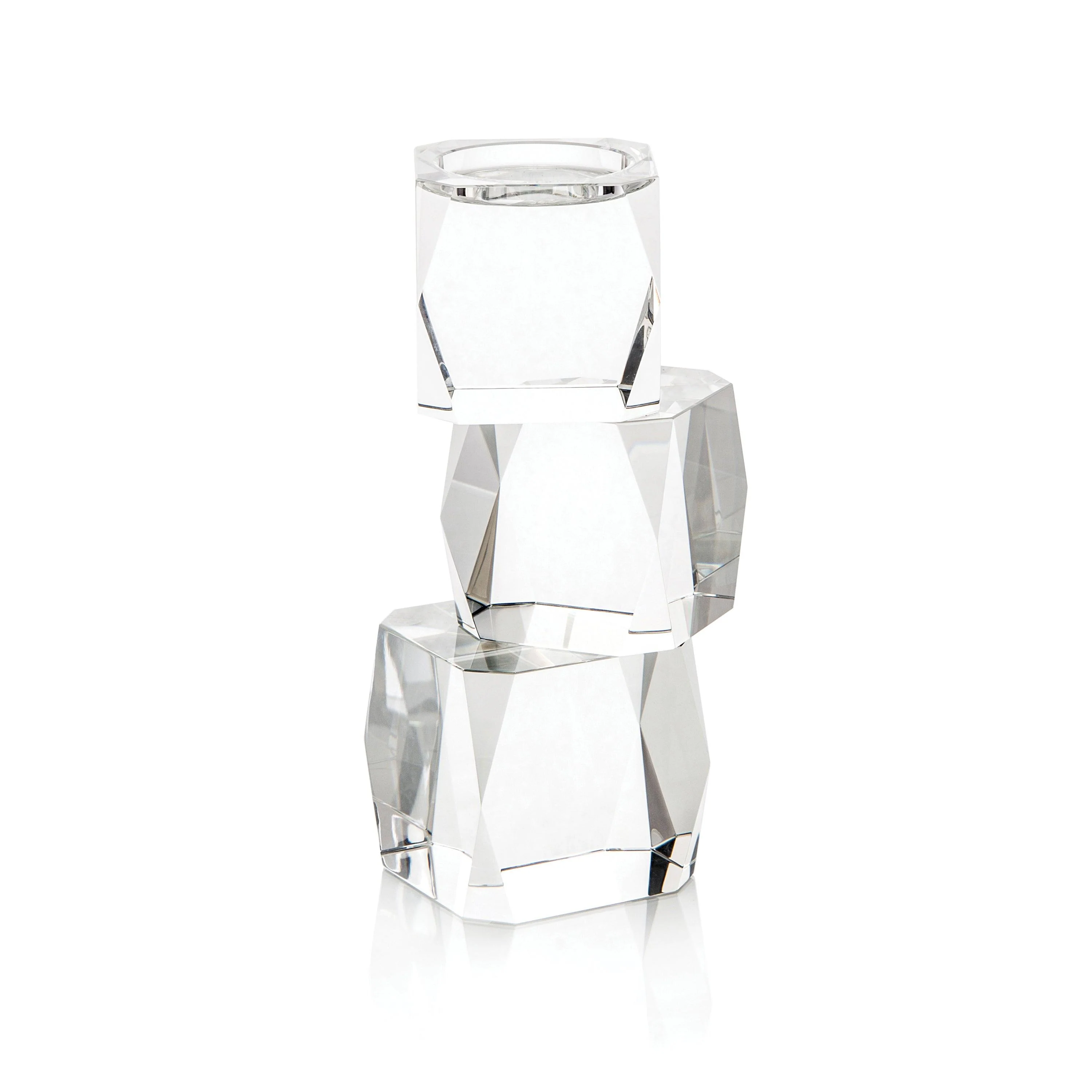 Crystal Cubist Candleholder - Frankwebs